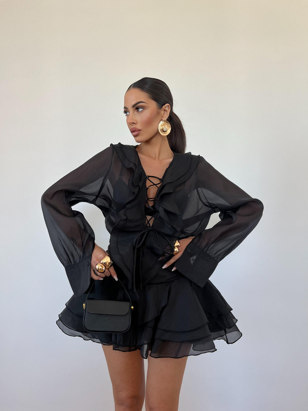 Coordinato Ginevre Nero