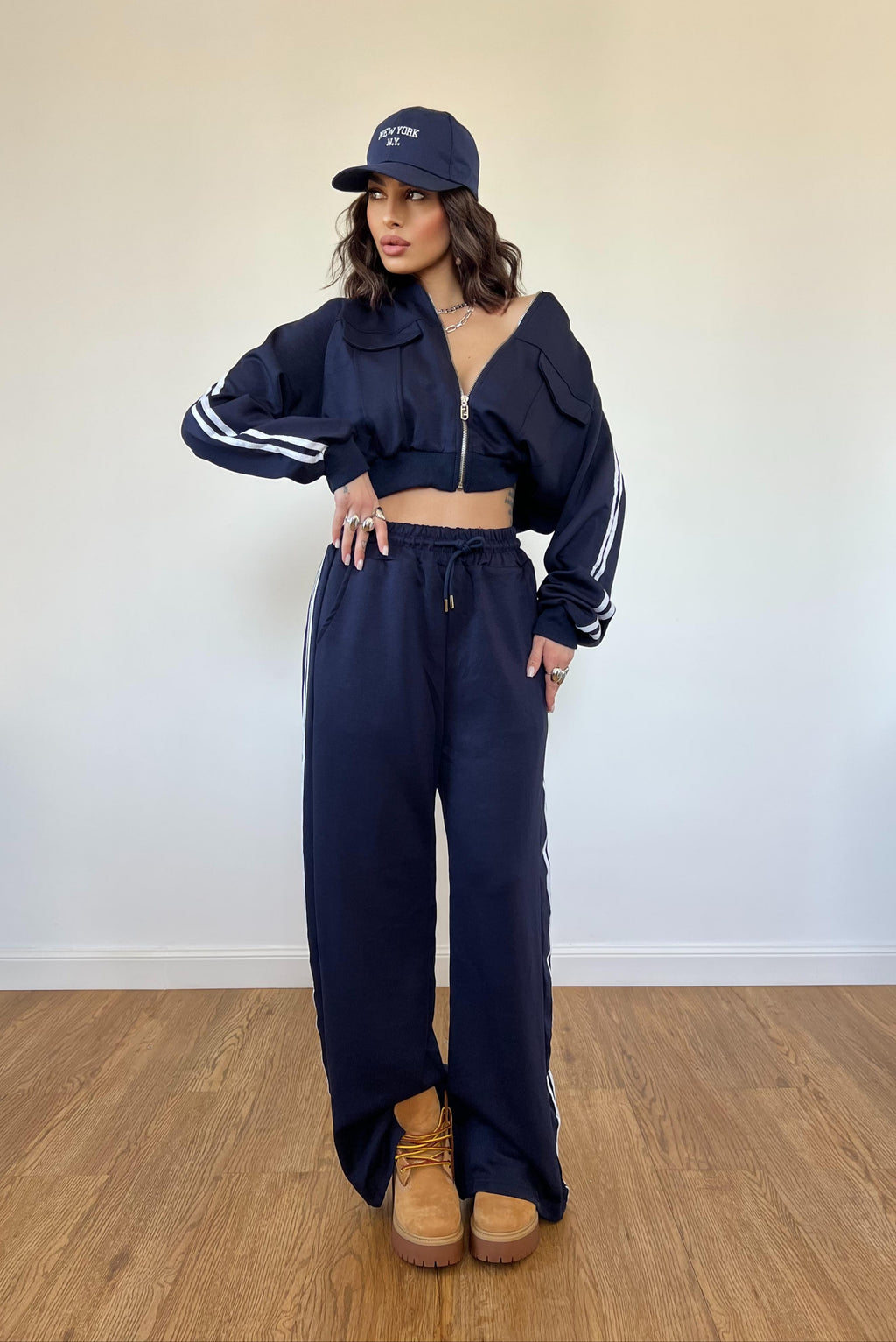 Coordinato Adida Sports Blu Notte