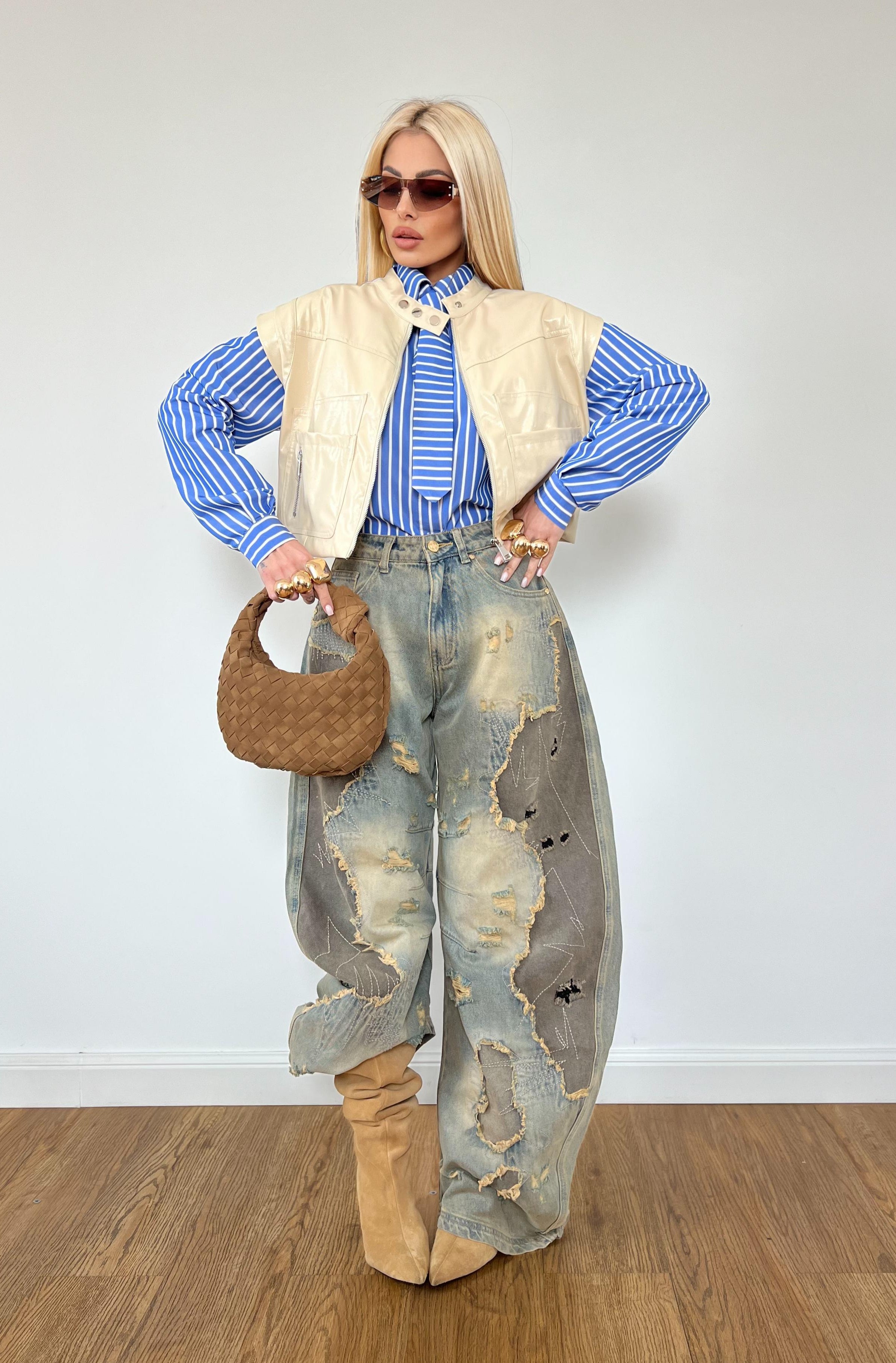 Gilet/Smanicato Fraiser Beige