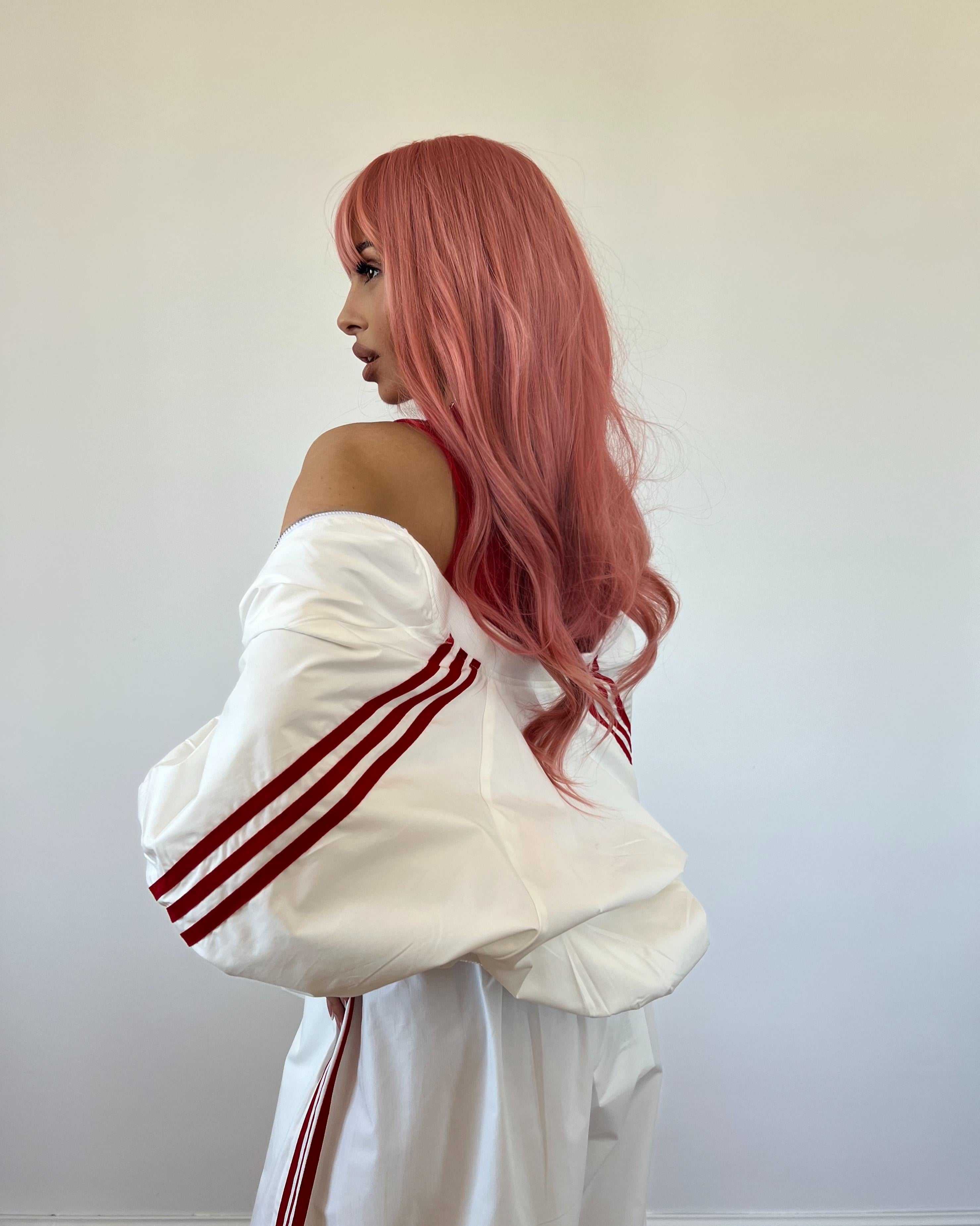 Coordinato Adid Bianco