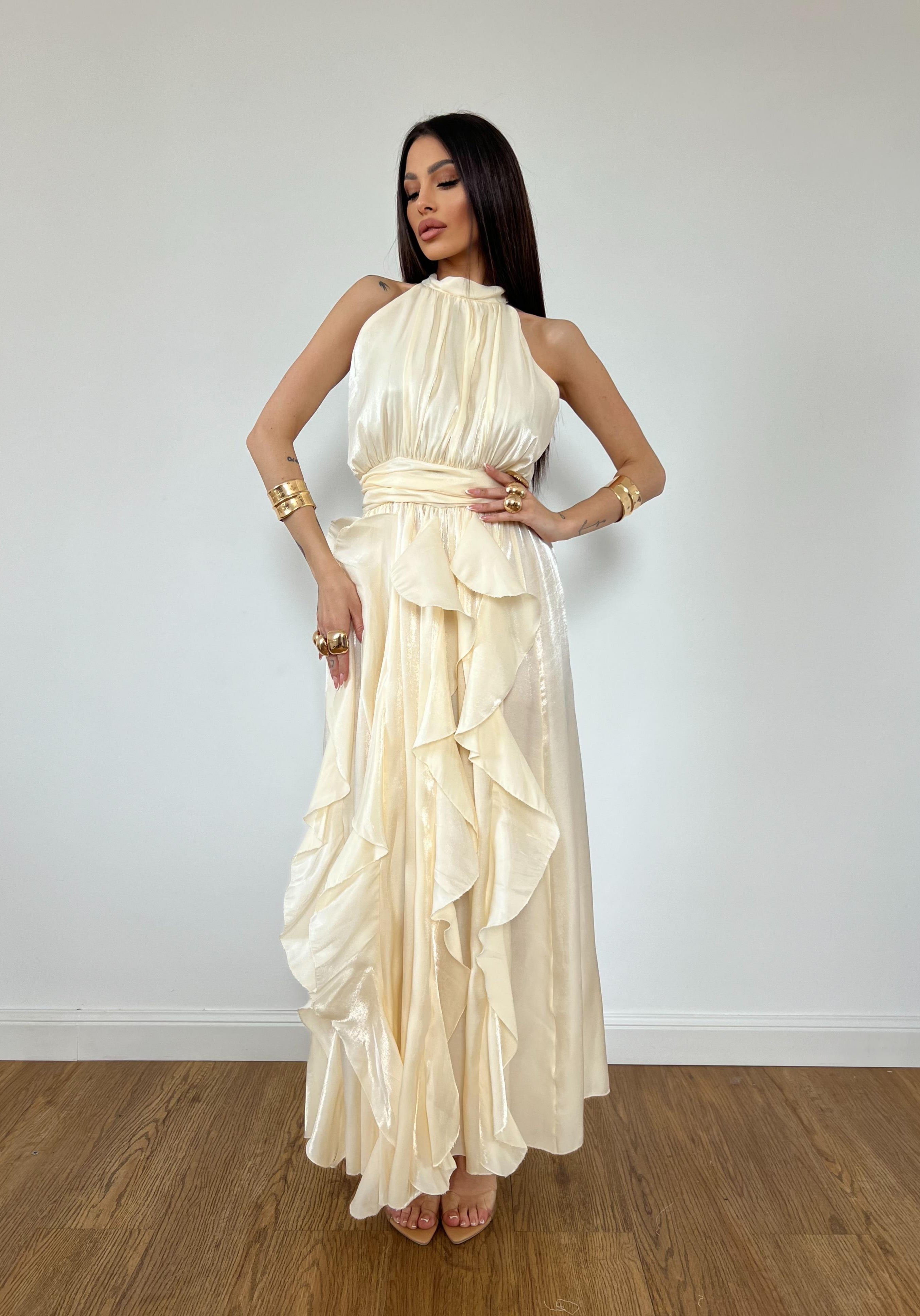 Vestito Fleur Burro