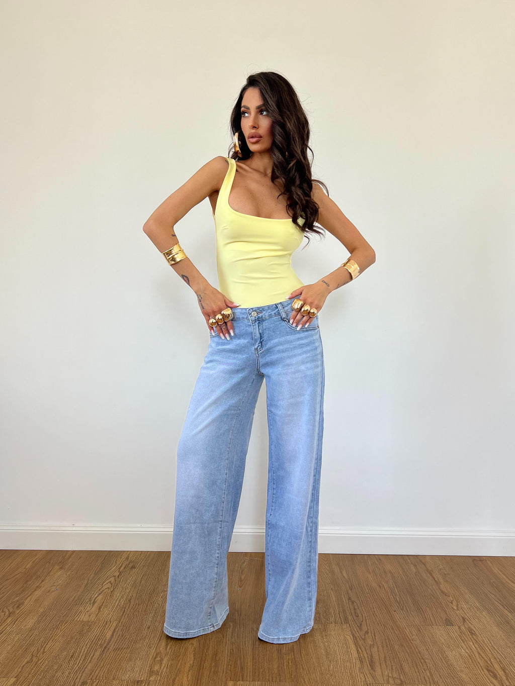 Body Punto Vita Giallo