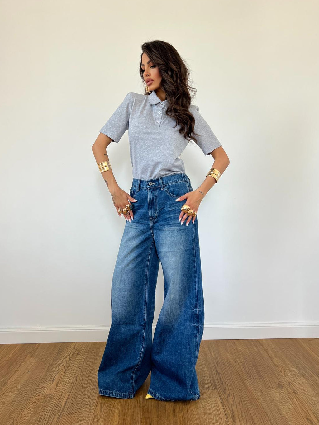 Maglia Polo 2.0 Grigia