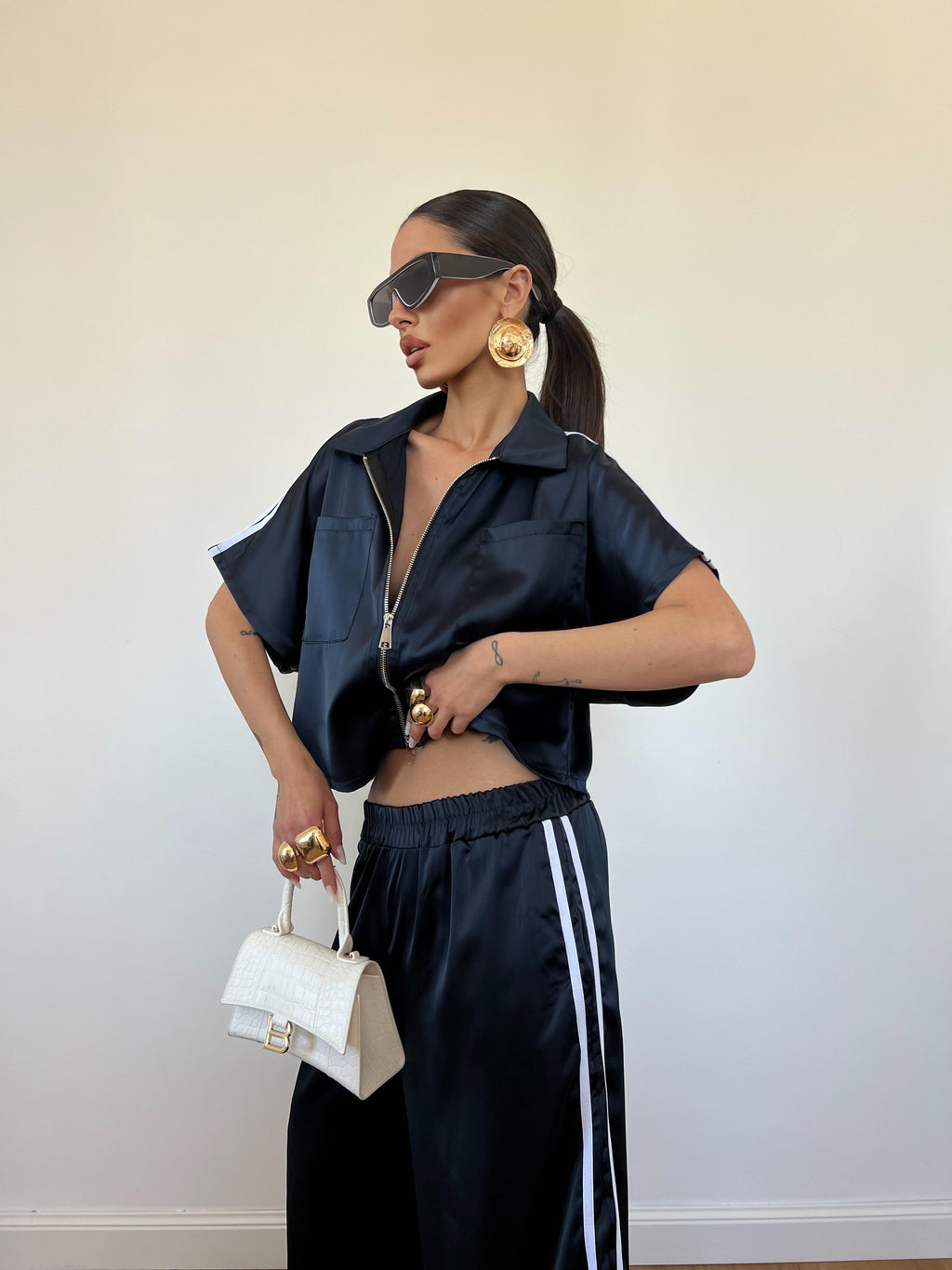 Coordinato Adida Satin Blu Notte