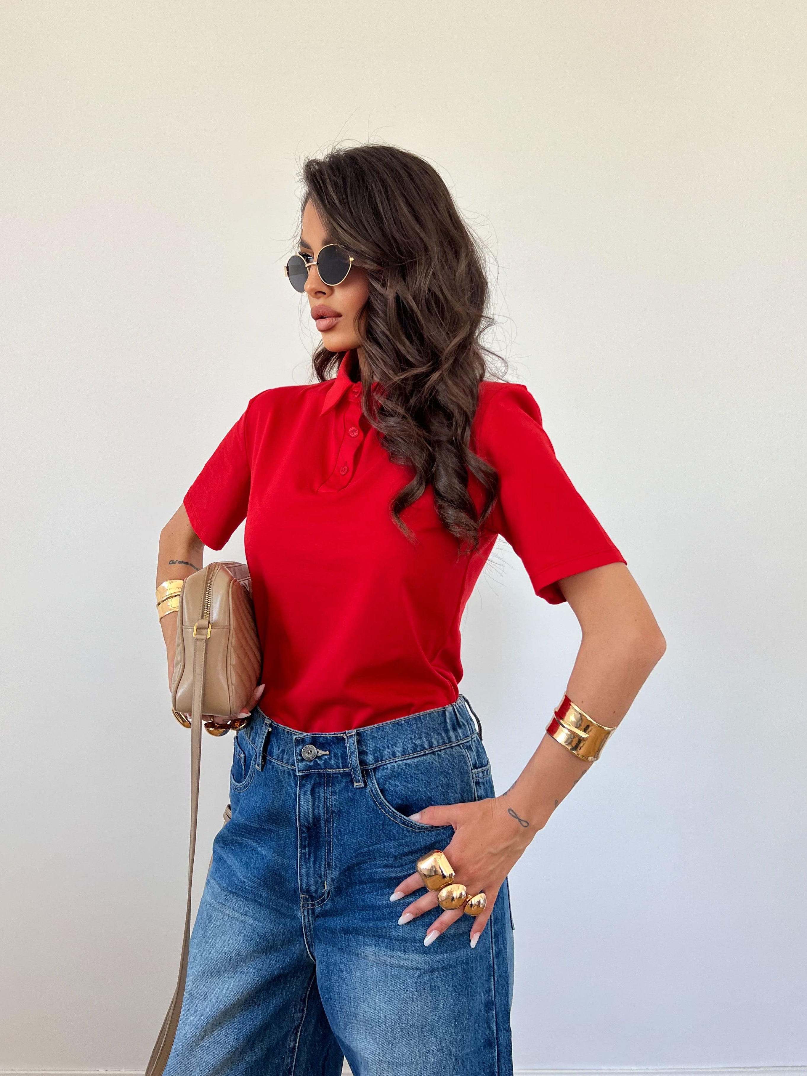 Maglia Polo 2.0 Rossa