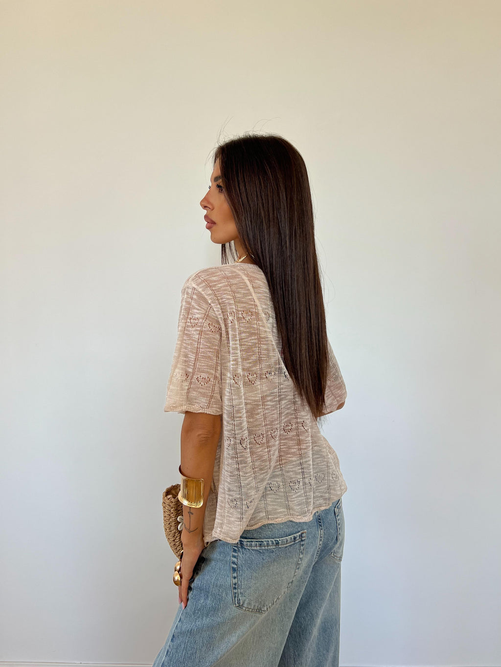 Cardigan Light Sabbia