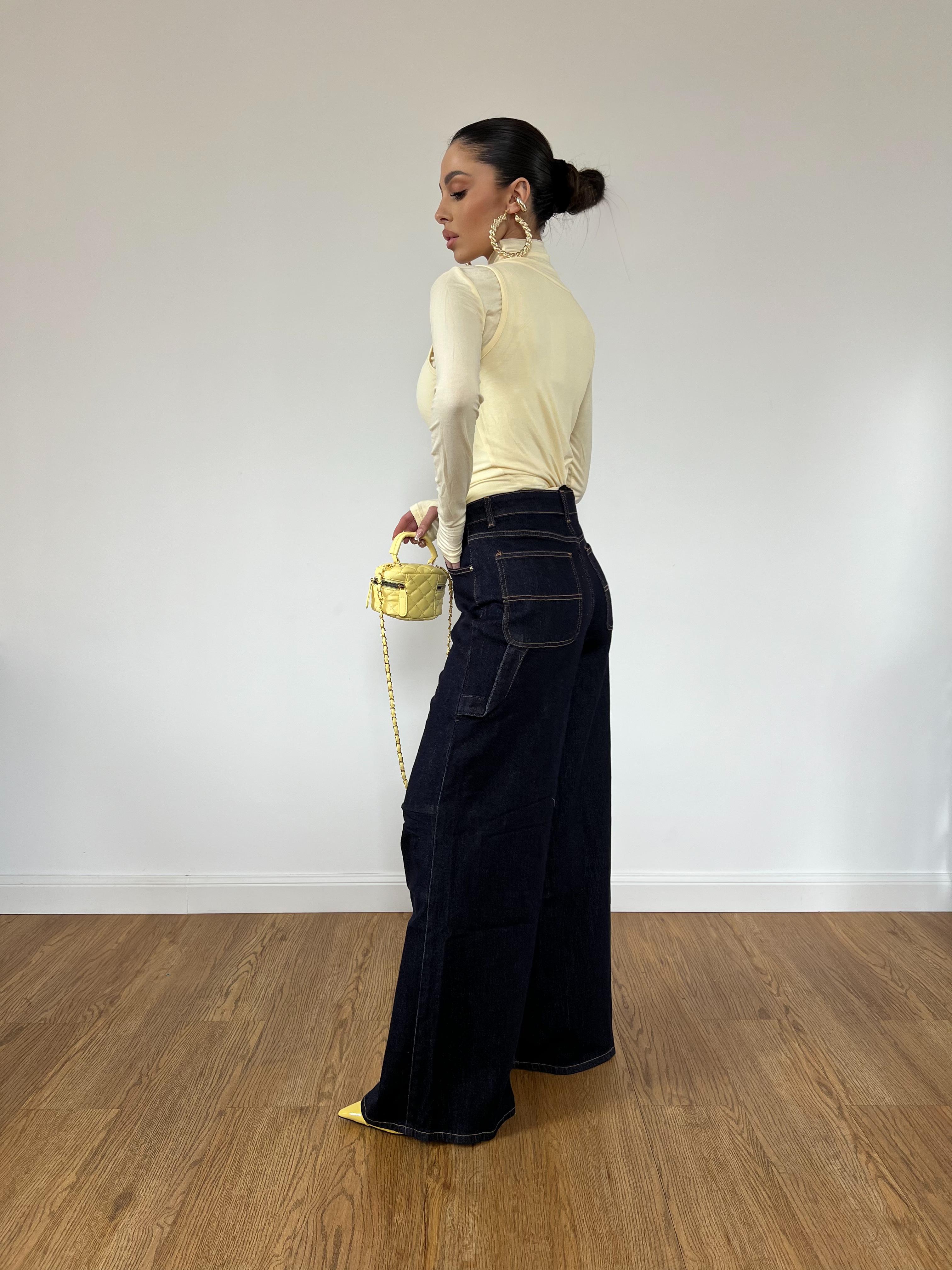 Maglia Twin Blend Gialla