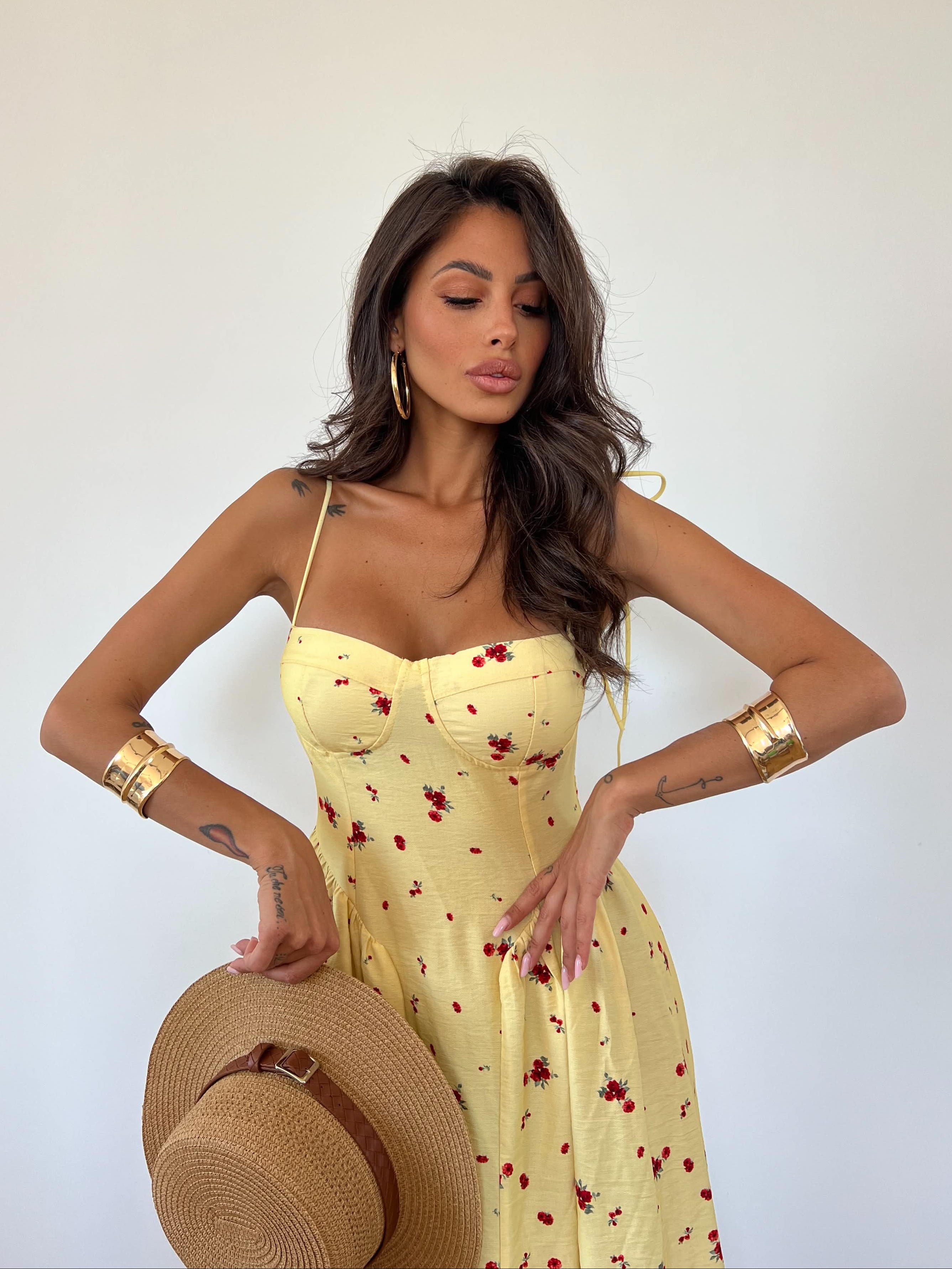 Vestito Lilly Fleur Giallo
