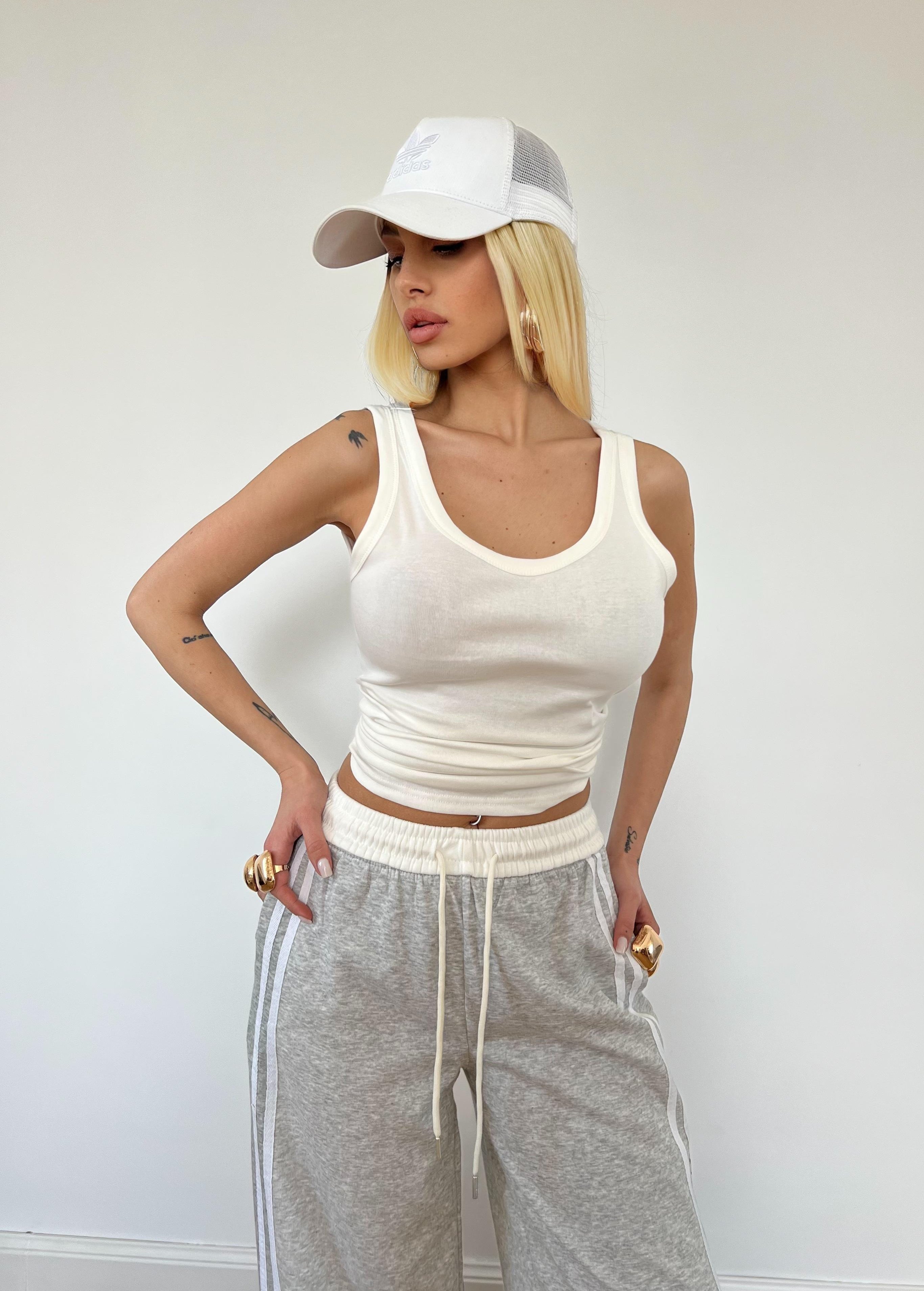 Pantalone Tuta Adidas Grigio