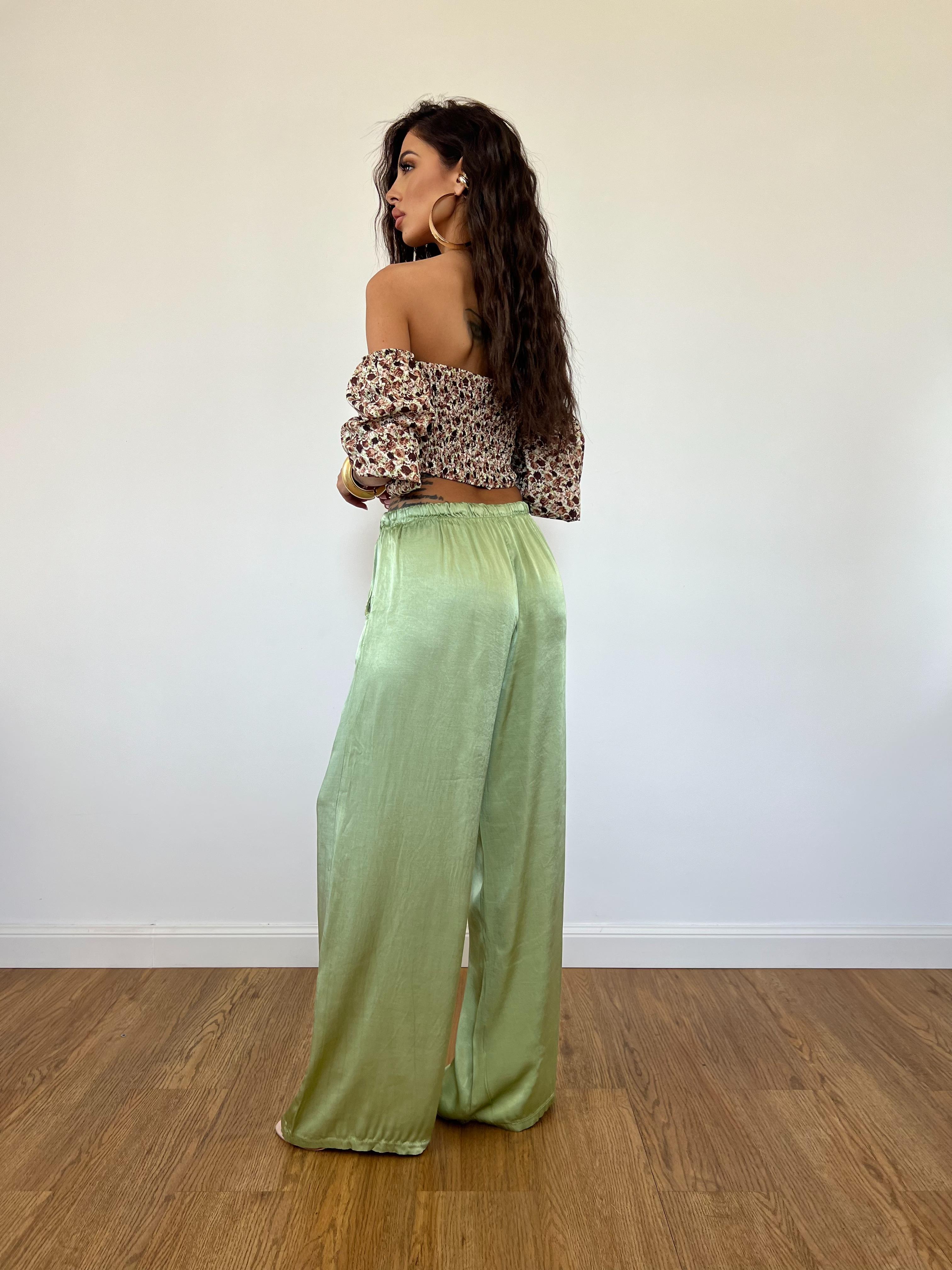 Pantalone Satin Tiffany