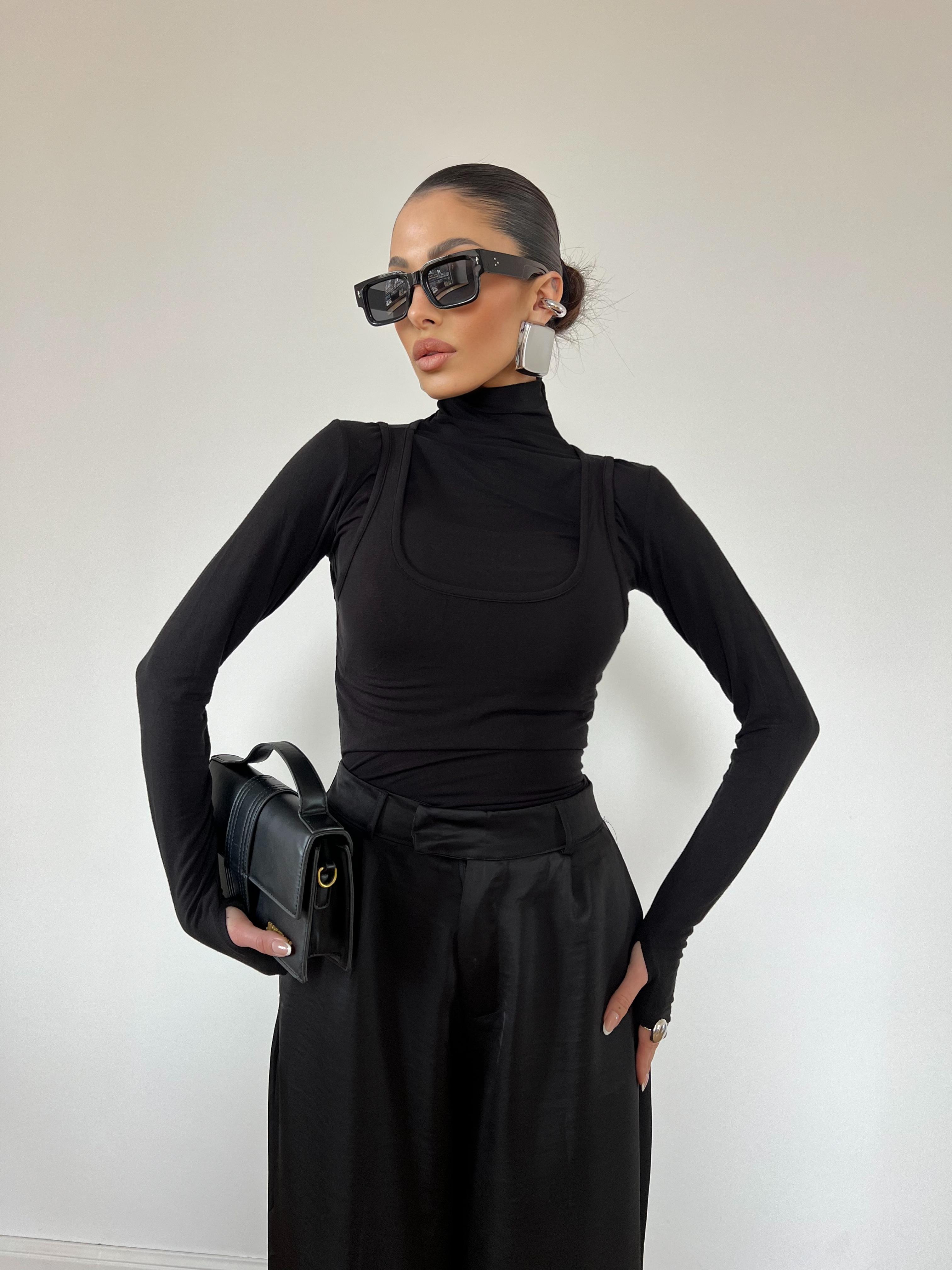 Maglia Twin Blend Nera