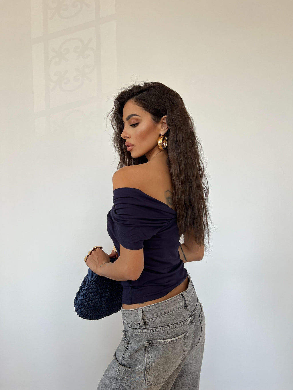 Top Tonia Blu Notte