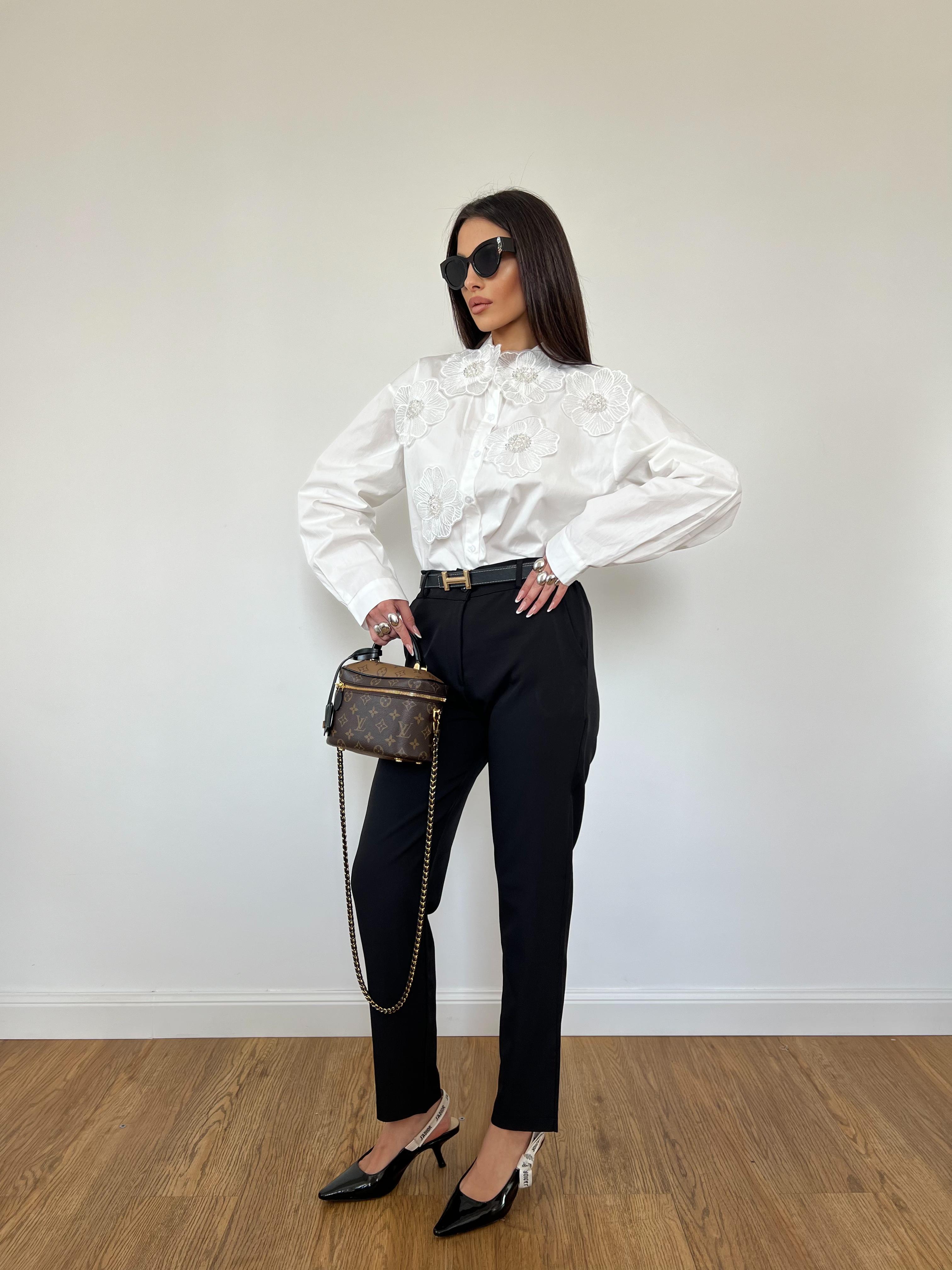 Camicia Fleur Bianca