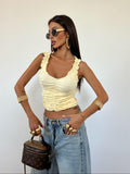 Top Rich Giallo Pastello