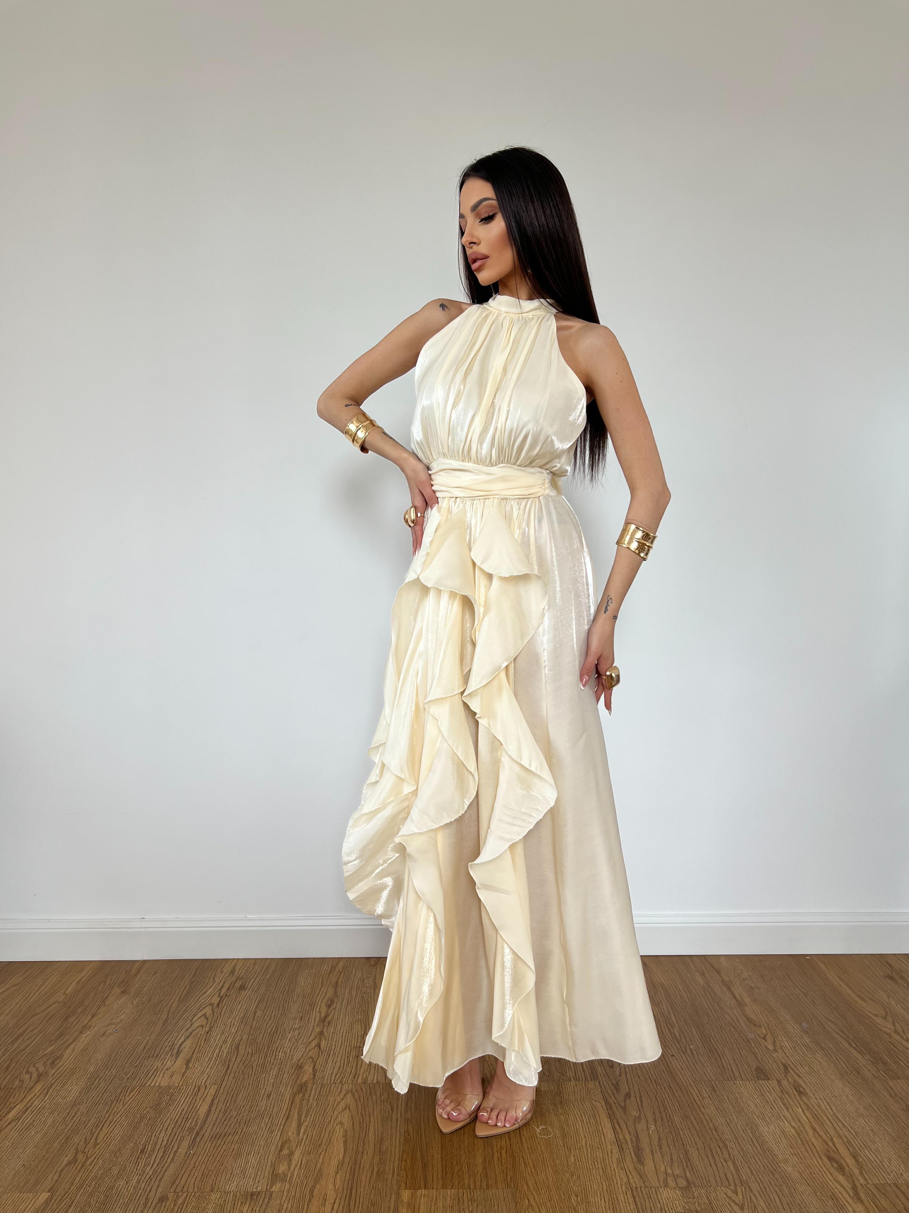 Vestito Fleur Burro
