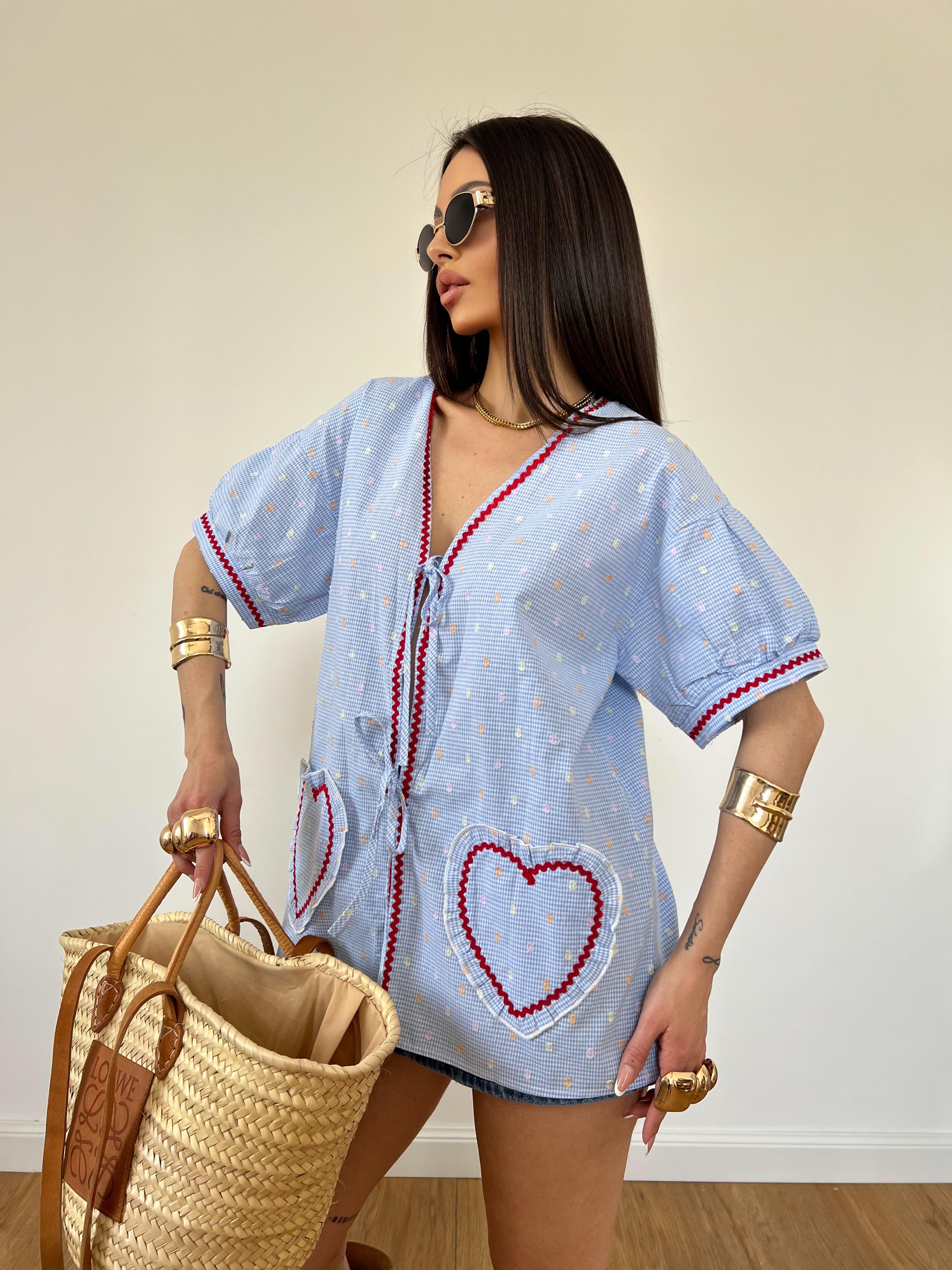 Camicia Amore Azzurra