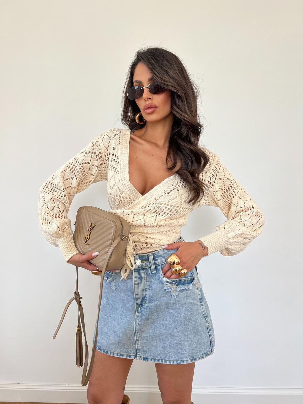 Cardigan Olivia Sabbia