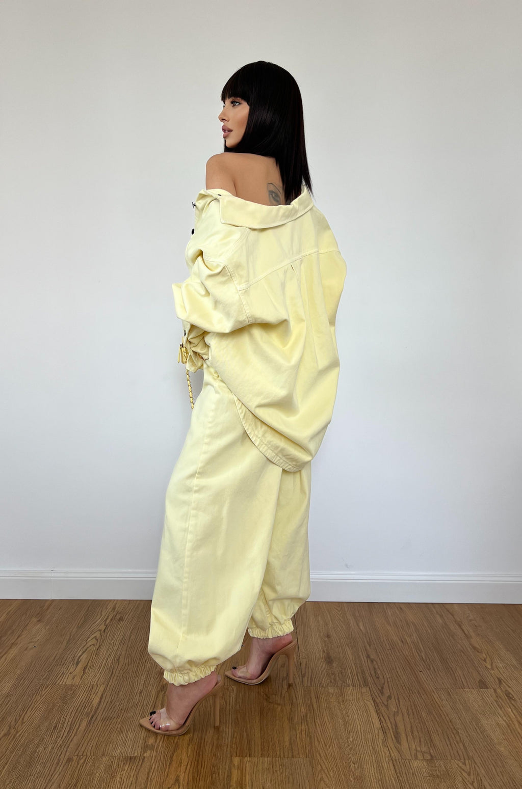 Coordinato Denim Dean Giallo