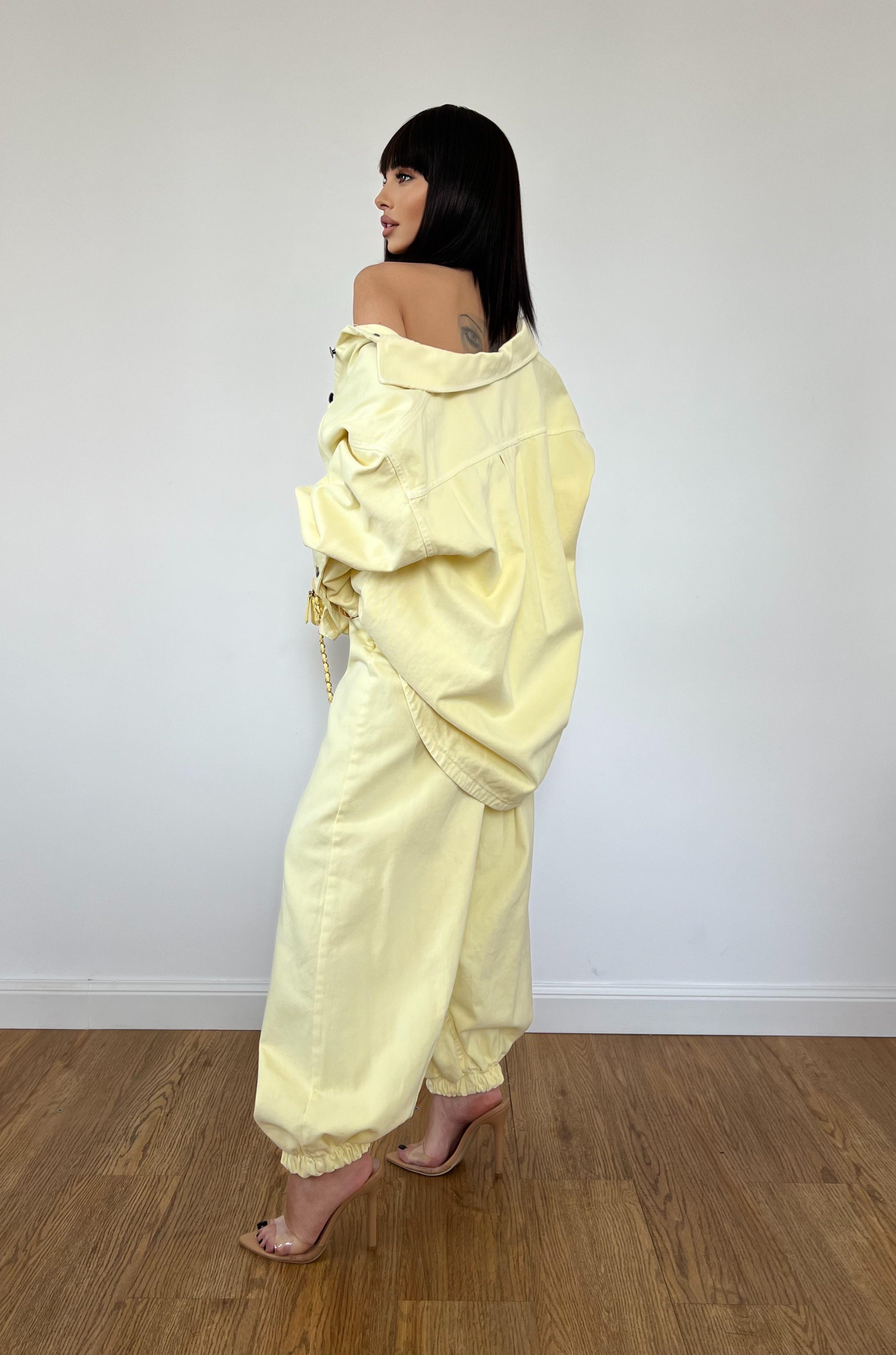 Coordinato Denim Dean Giallo