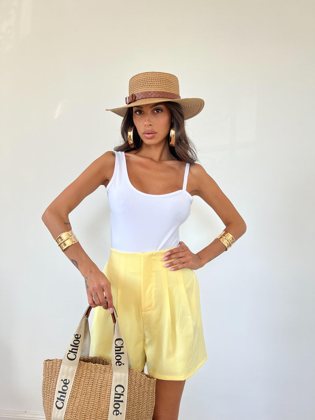 Body Treccia Bianco
