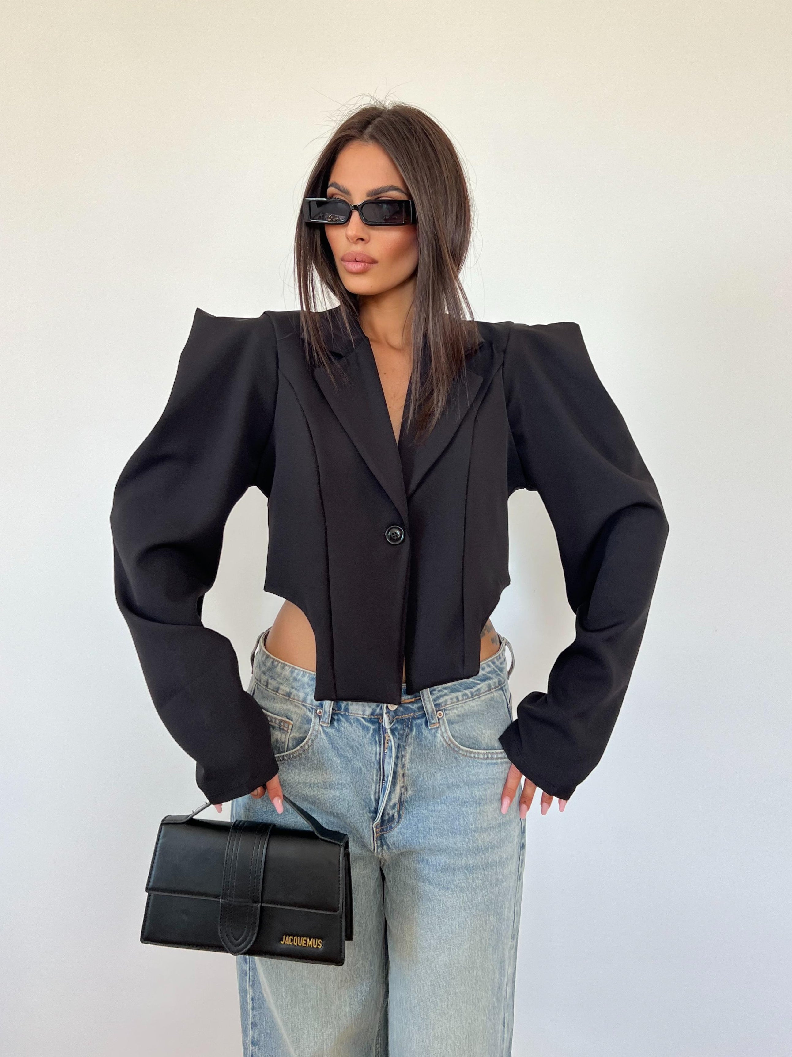 Blazer Corpetto Nero