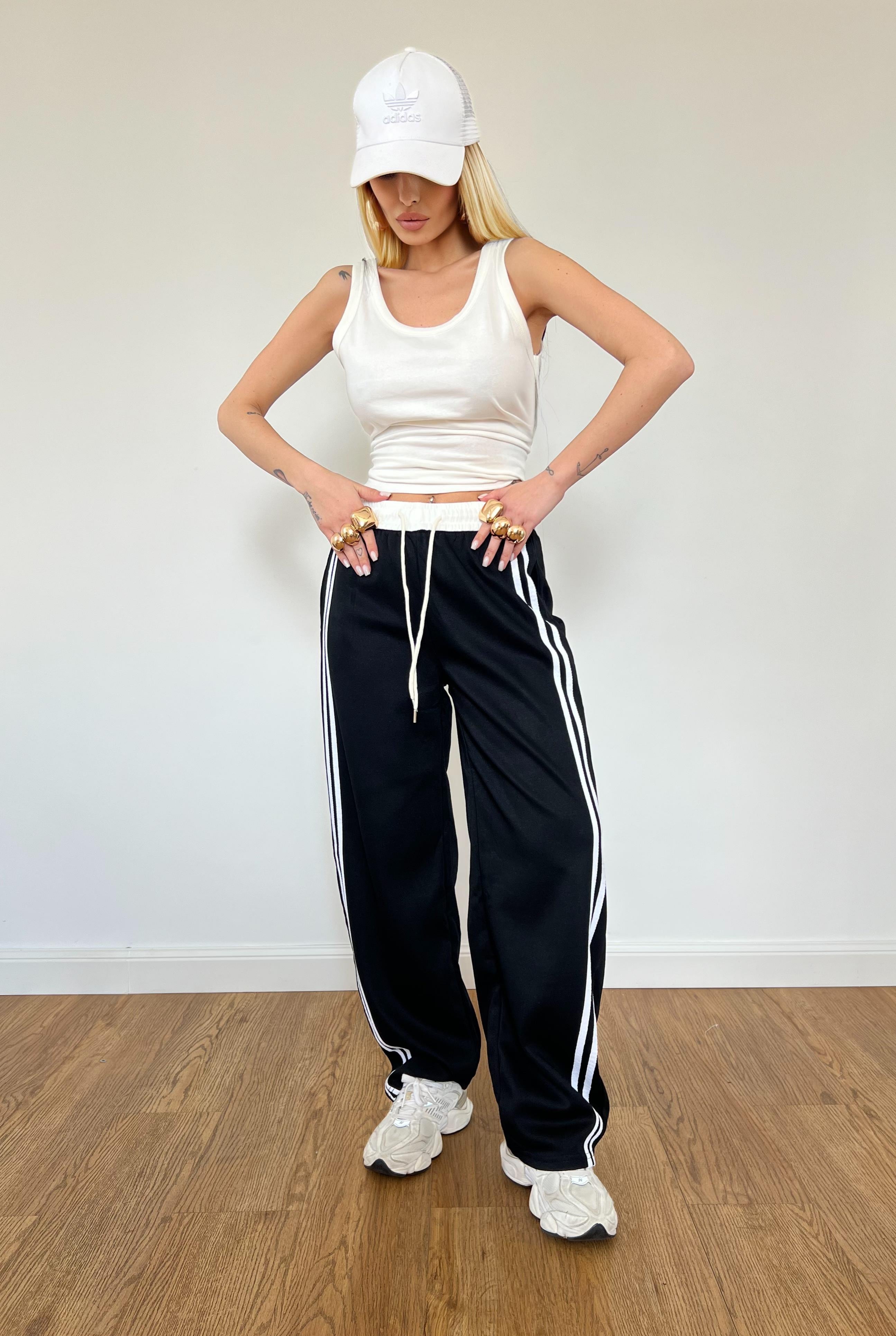 Pantalone Tuta Adidas Nero