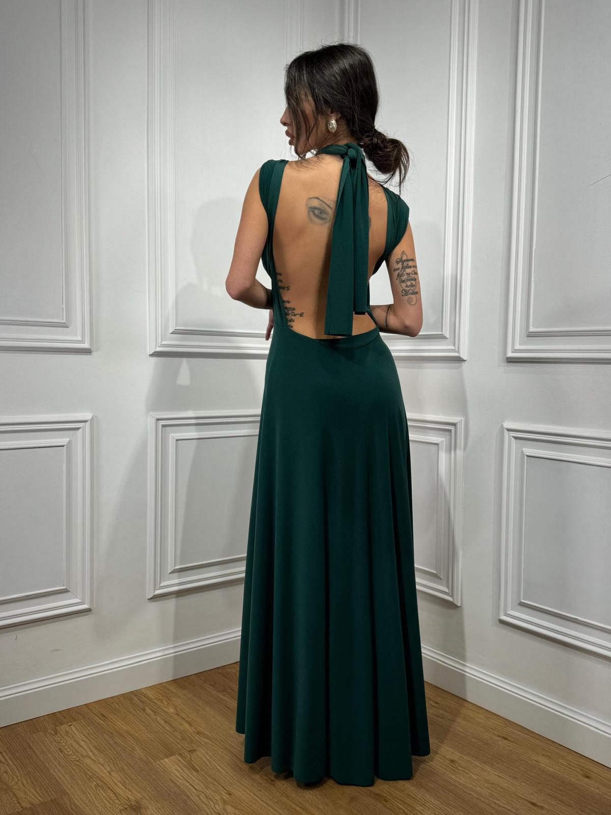 Vestito Infinity Verde Bosco
