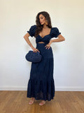 Vestito Ines Blu Notte