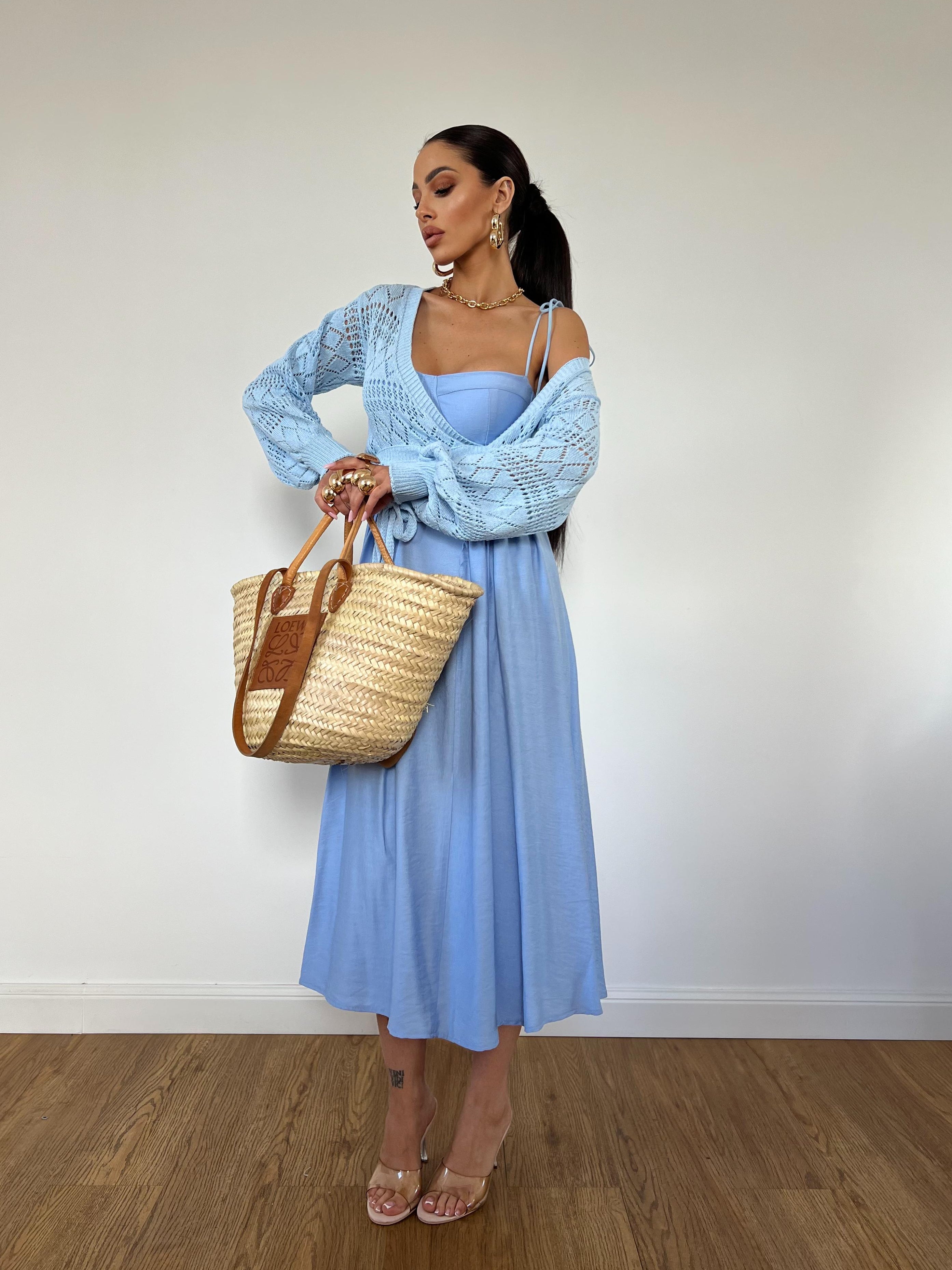 Cardigan Olivia Azzurro