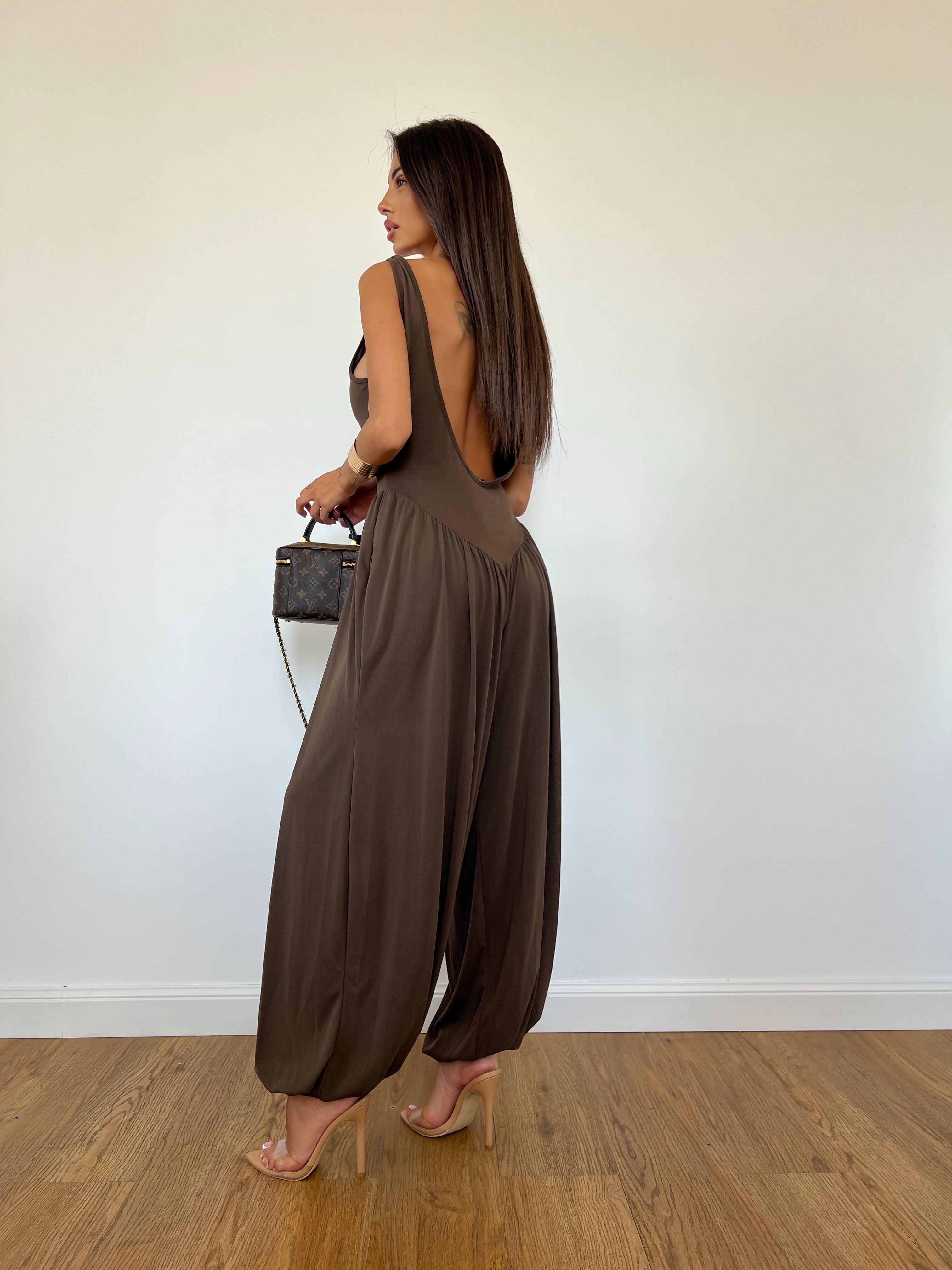 Jumpsuit Nora Marrone