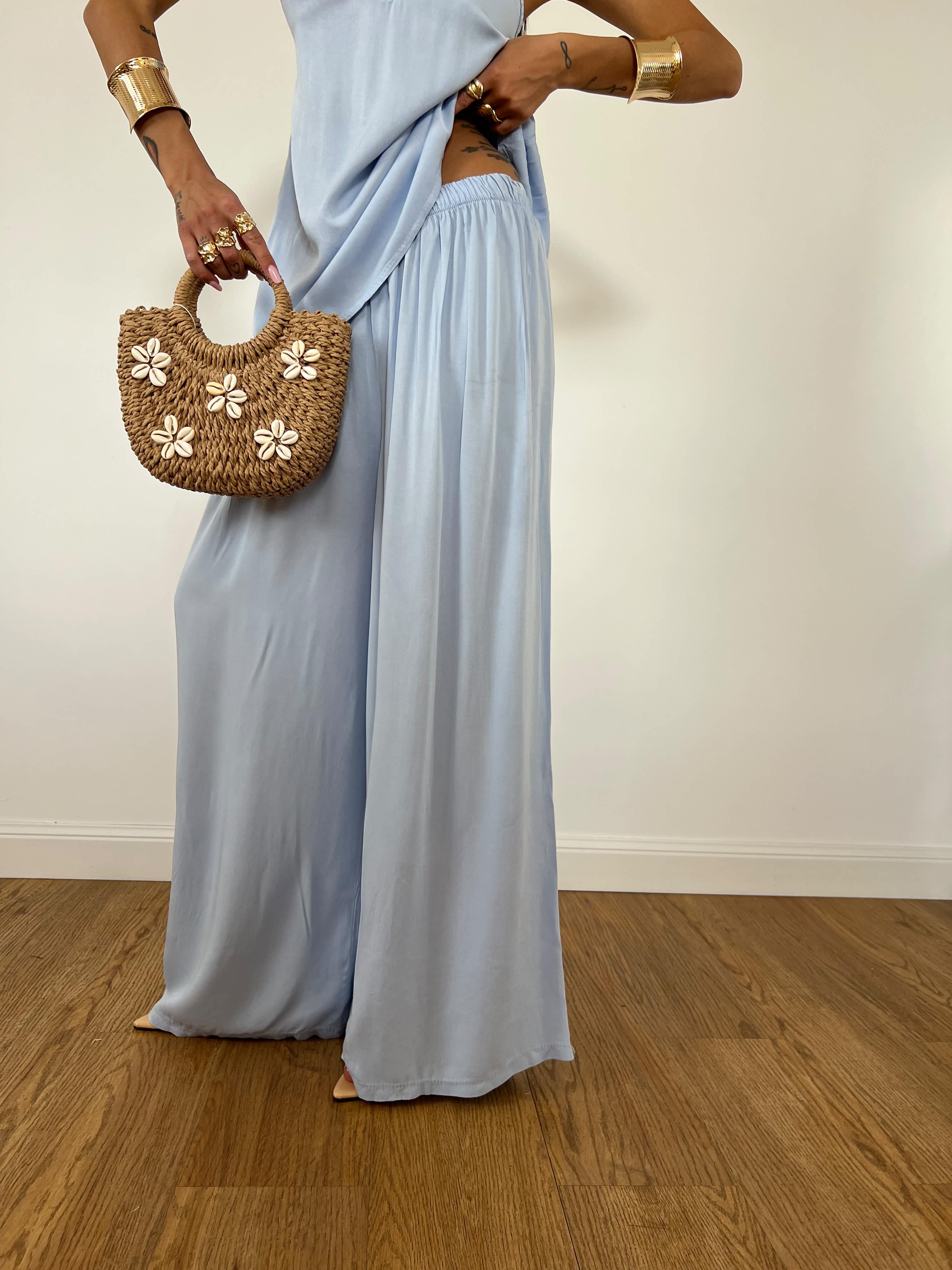 Pantalone Elisa Azzurro