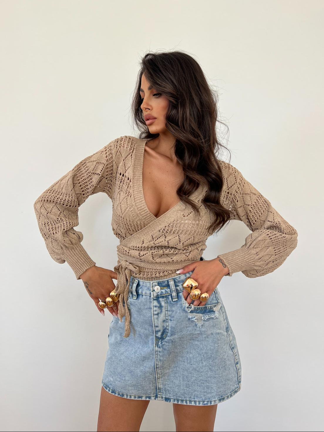Cardigan Olivia Beige