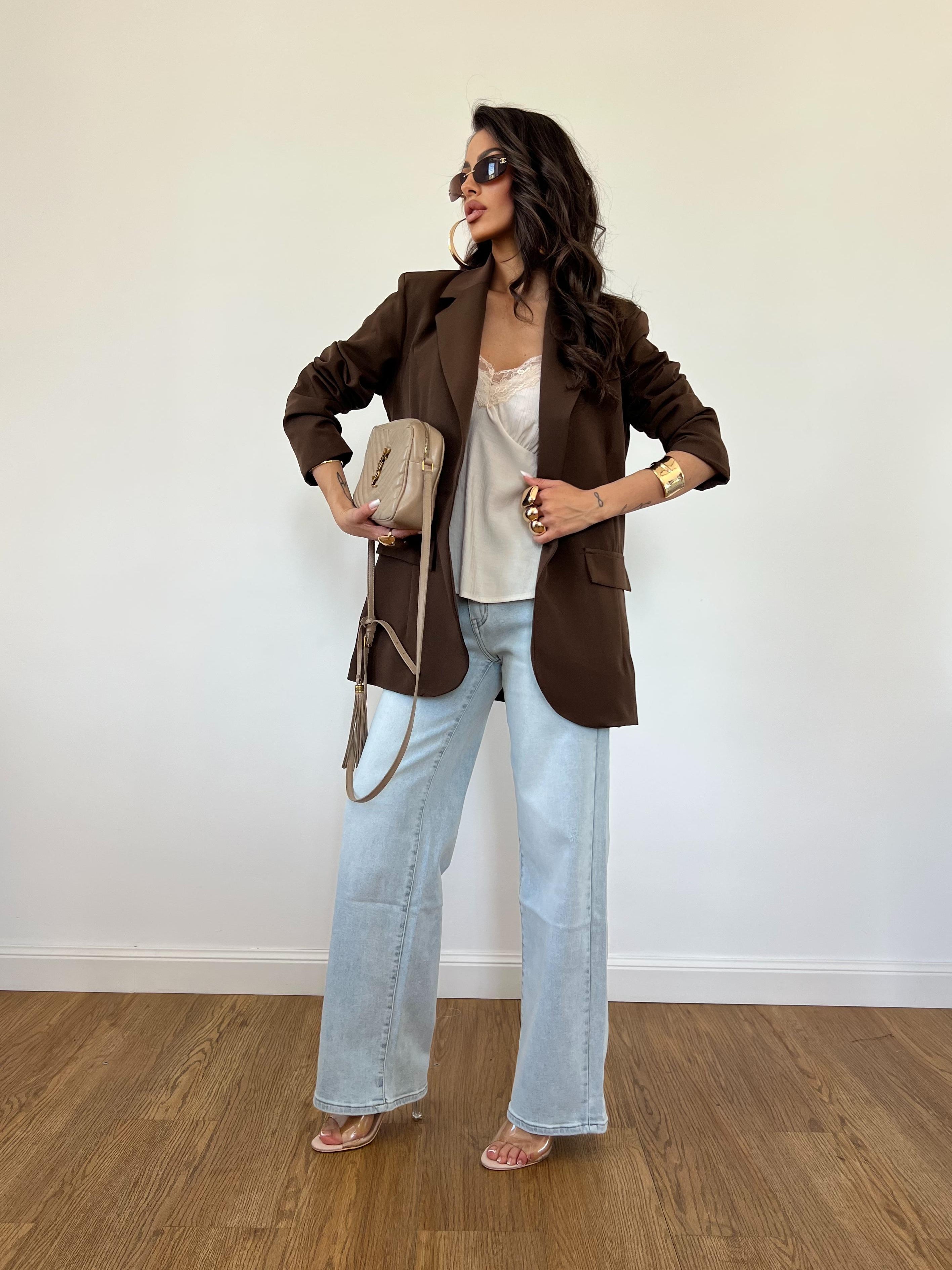 Blazer Over Marrone