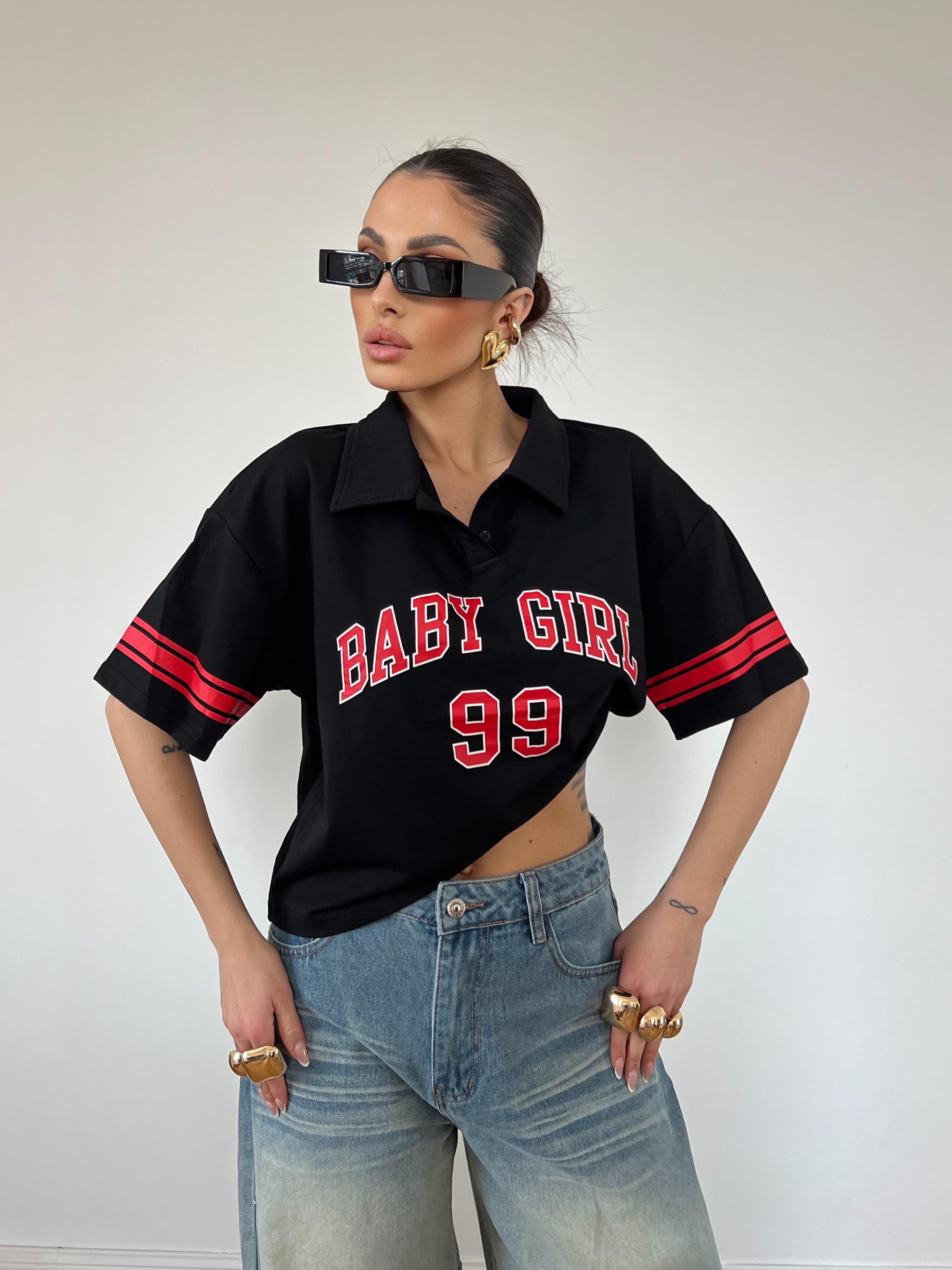 T-Shirt Baby Girl Nera