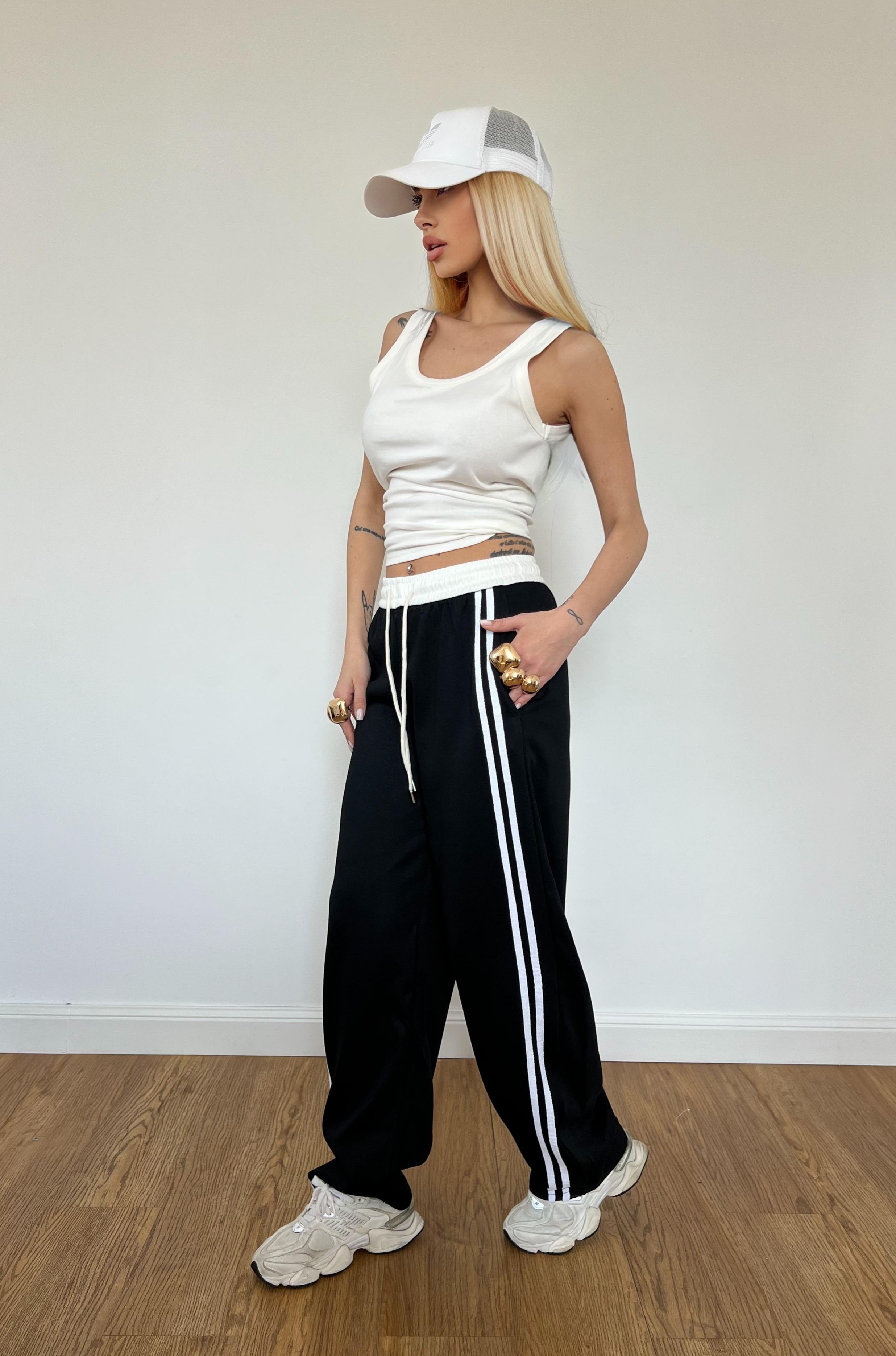 Pantalone Tuta Adidas Nero