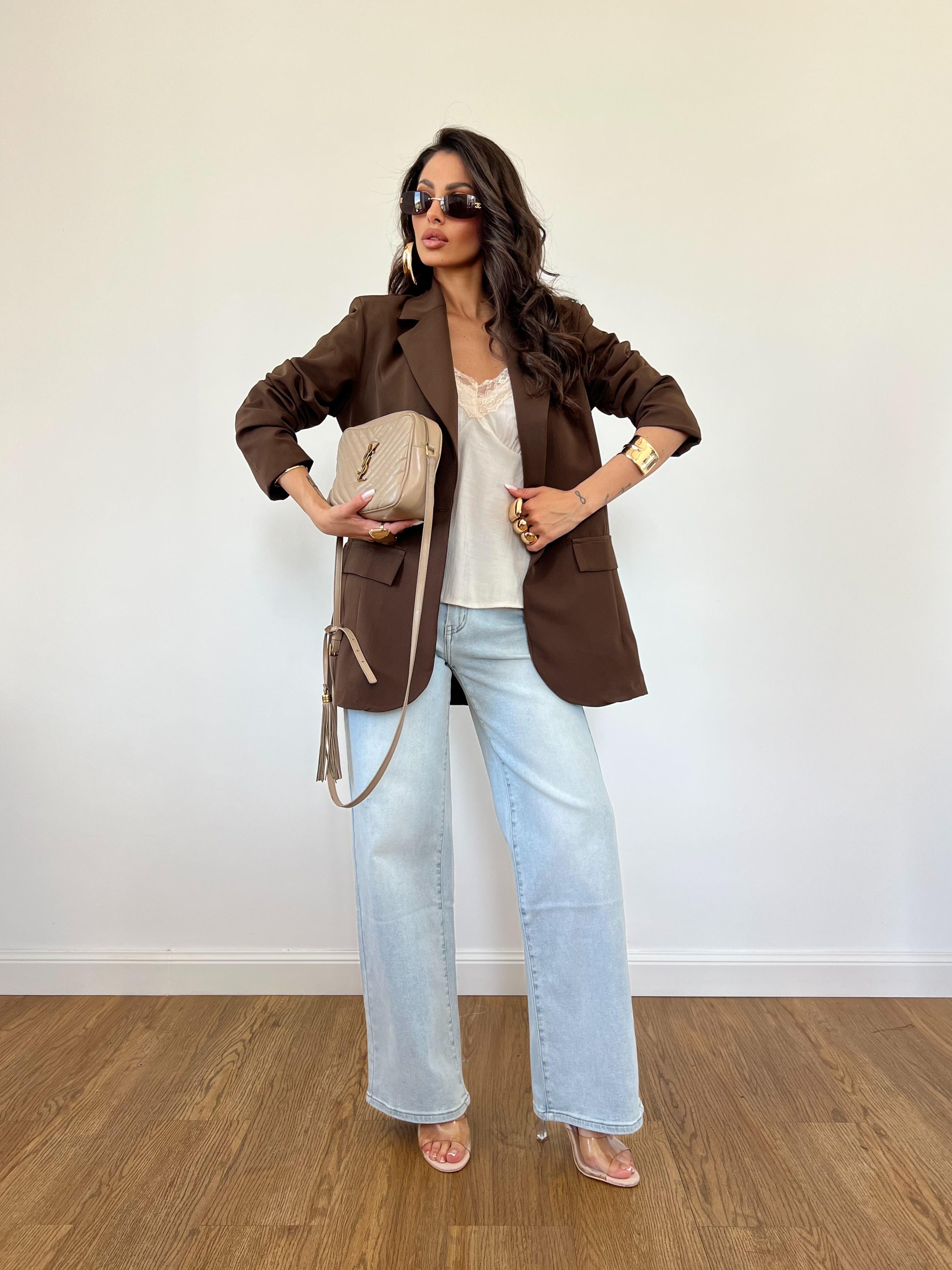 Blazer Over Marrone
