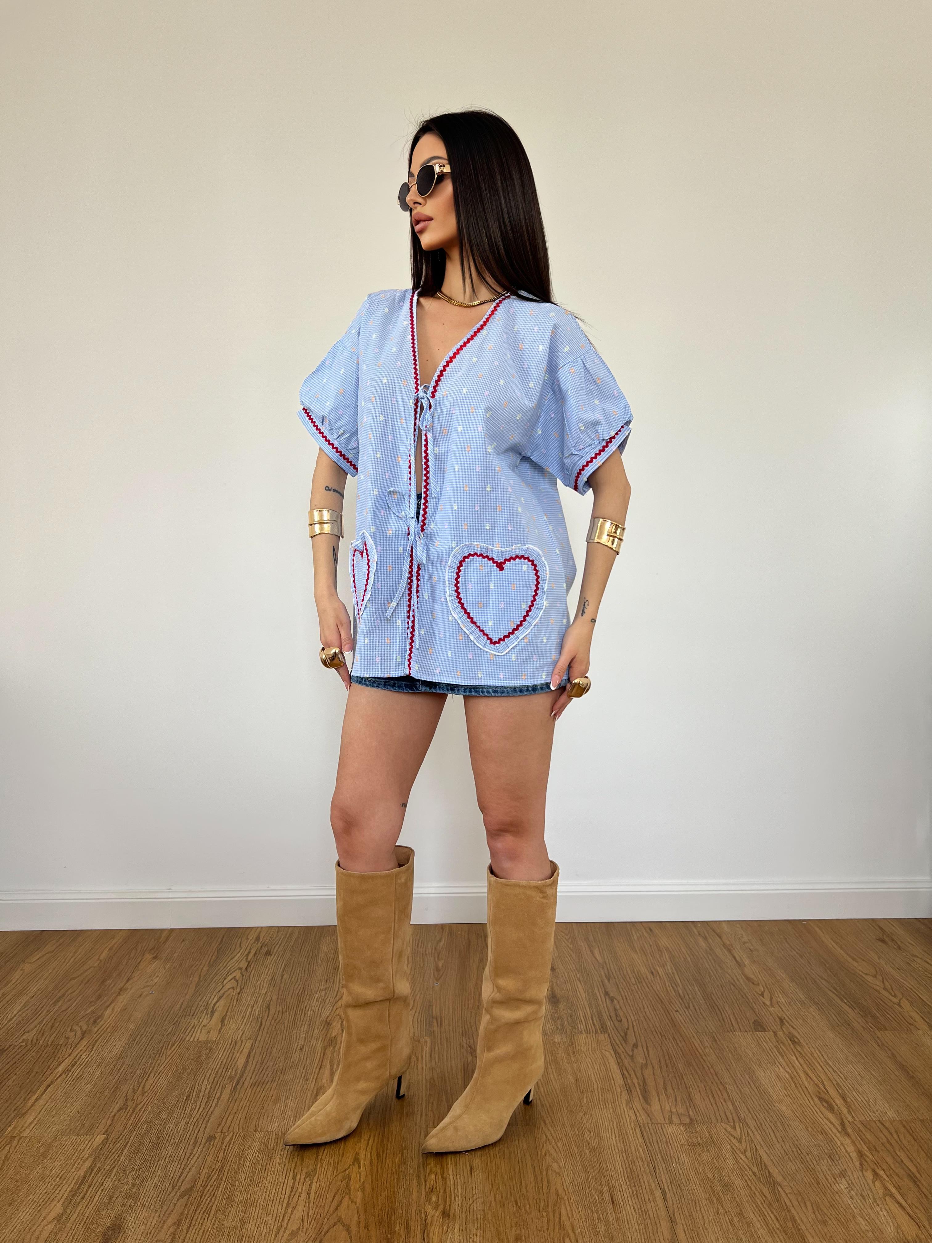 Camicia Amore Azzurra