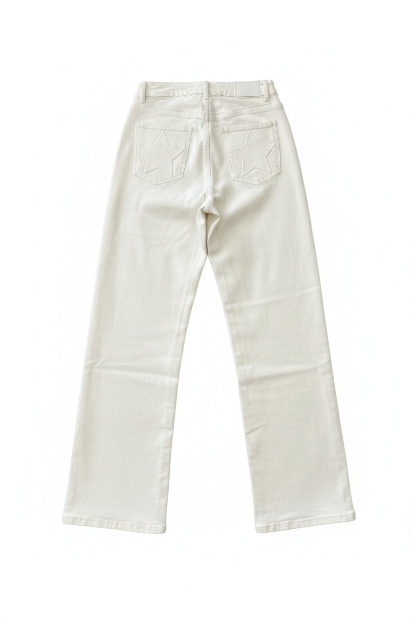 Jeans White Star