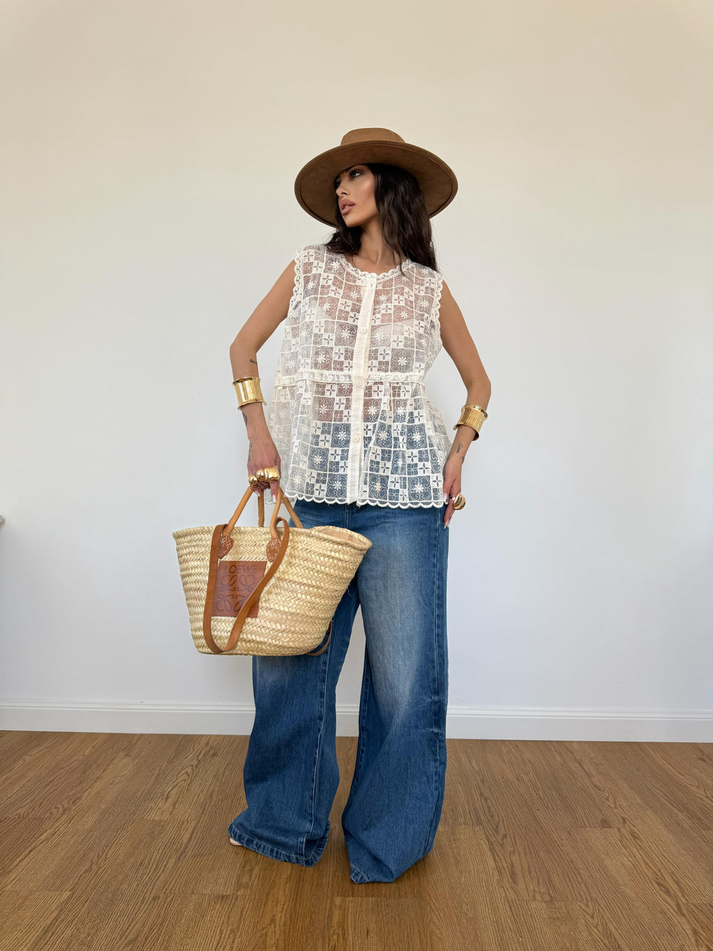 Top/Camicia Sveva Beige