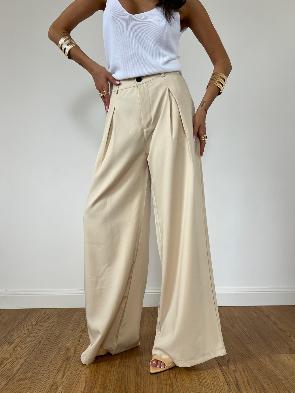 Pantalone Bologna Beige