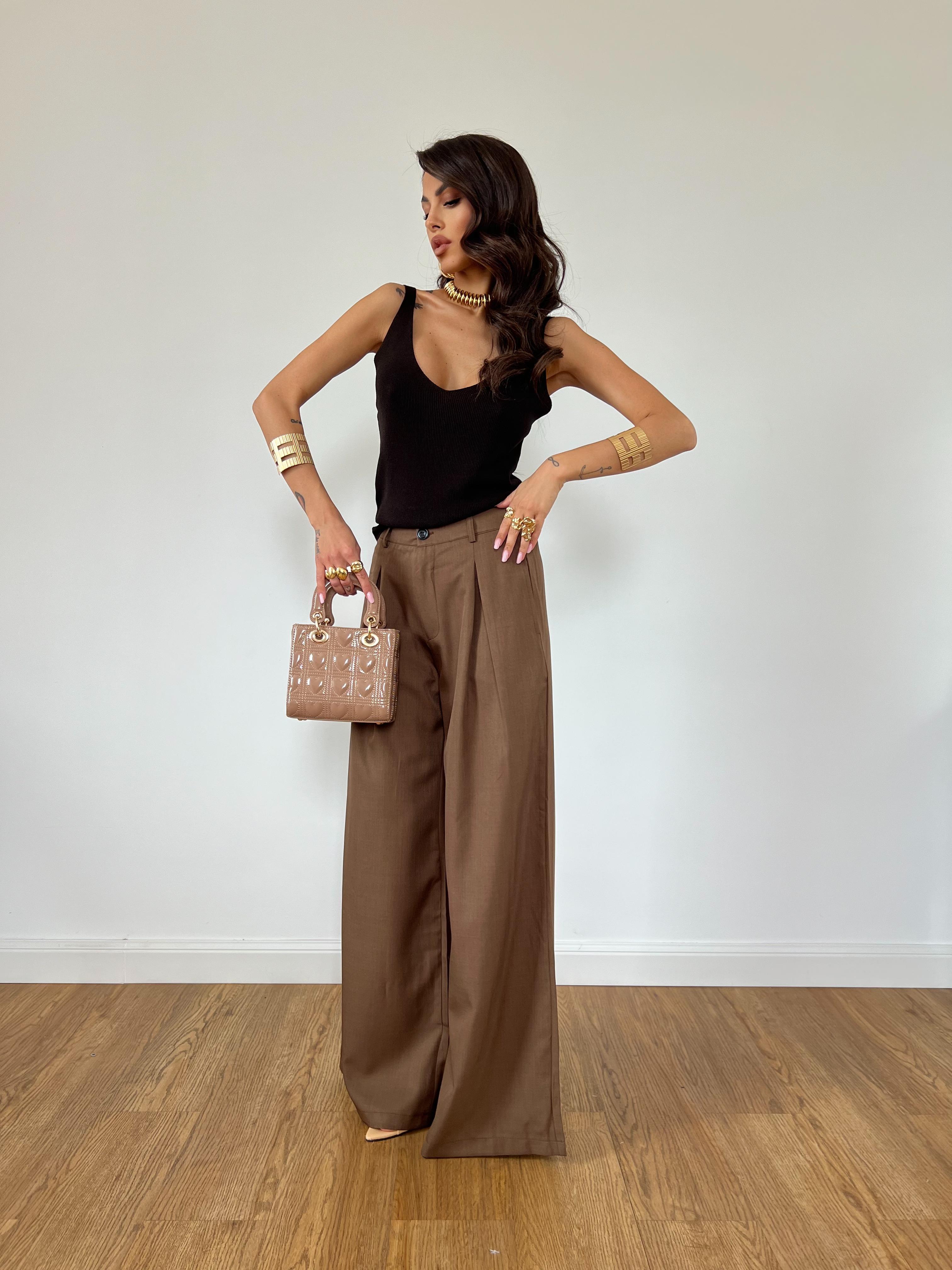 Pantalone Bologna Marrone