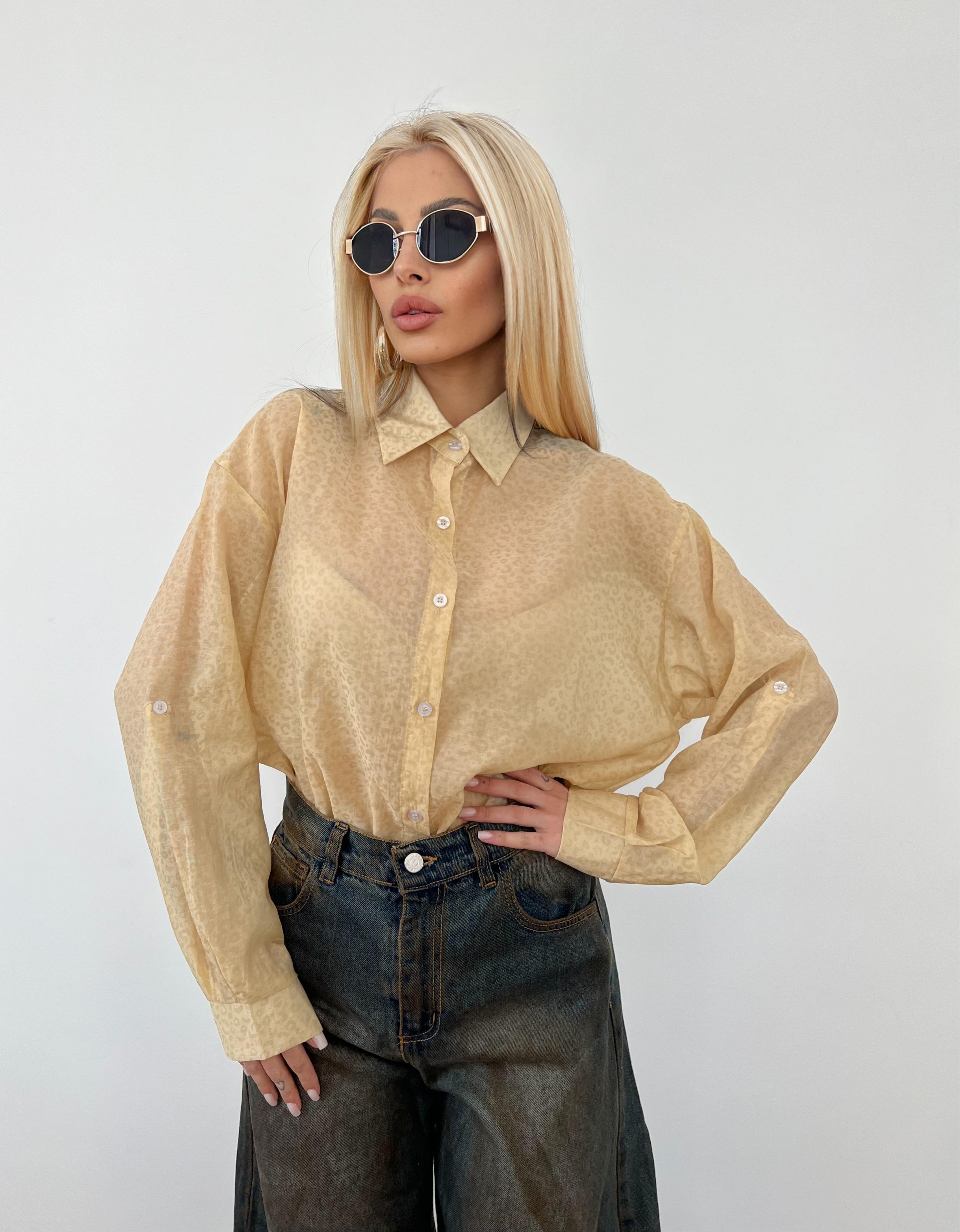 Camicia Urban Wild Gialla