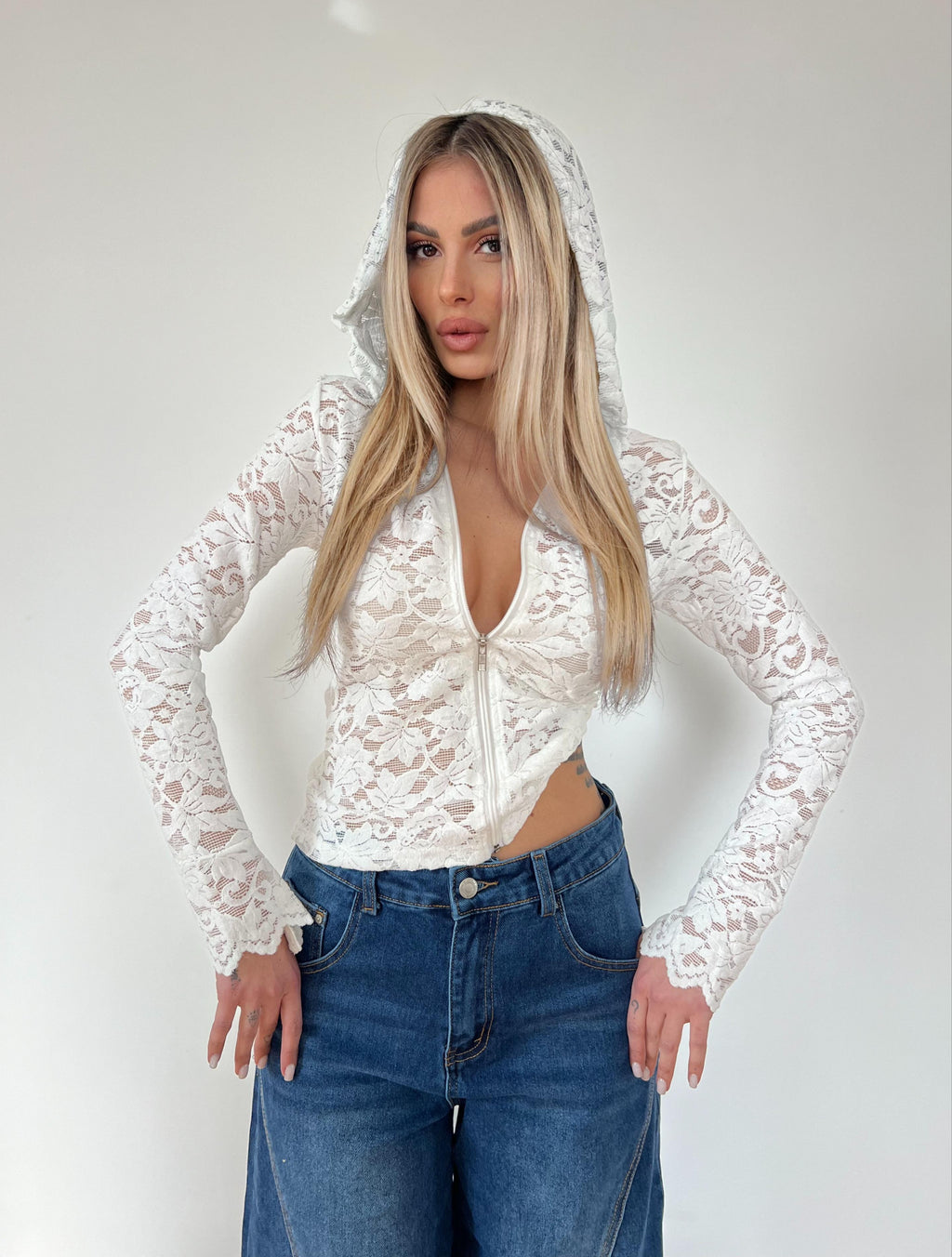 Giacchetto Esmeralda Bianco