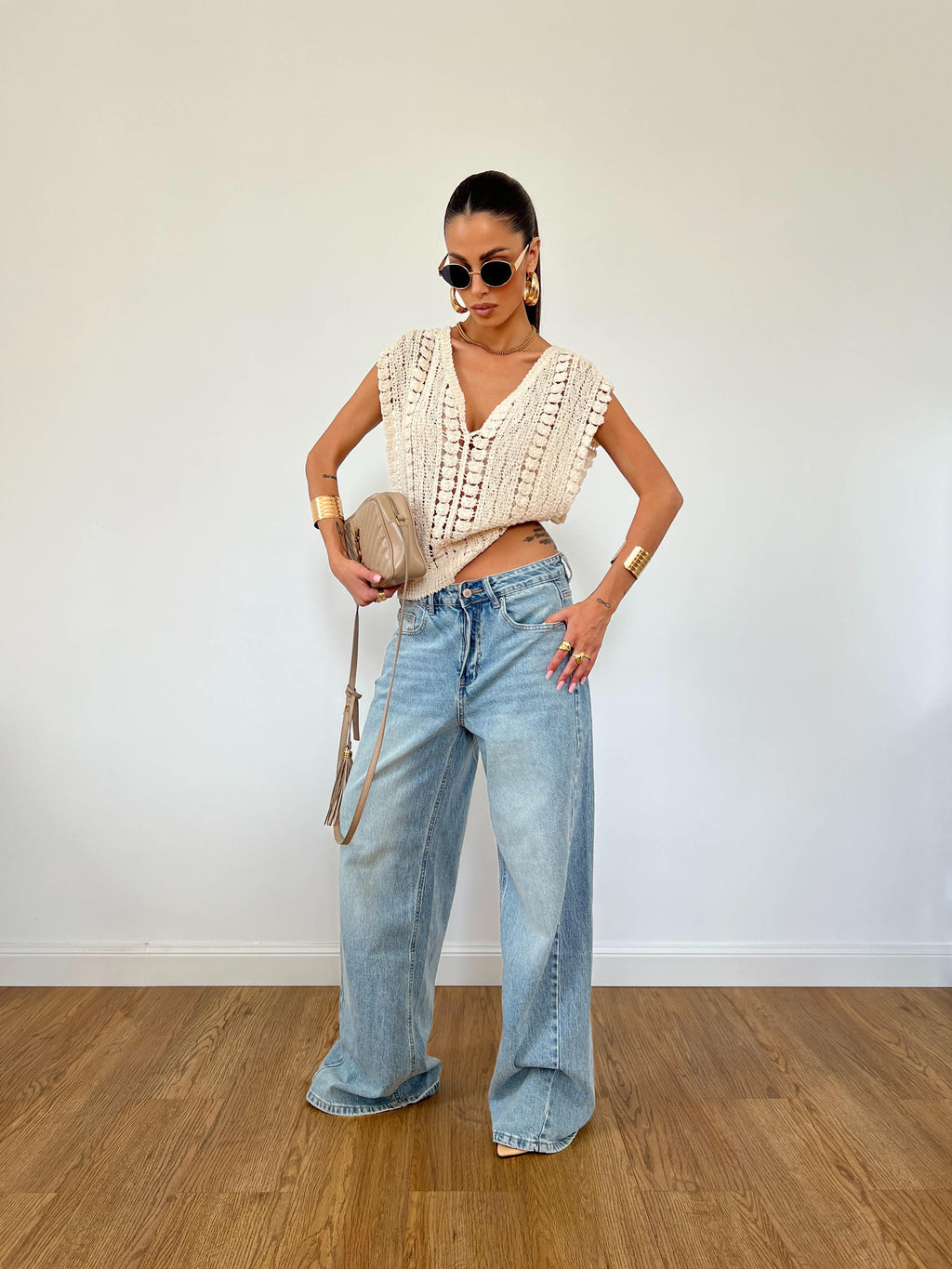 Top Bernabei Beige