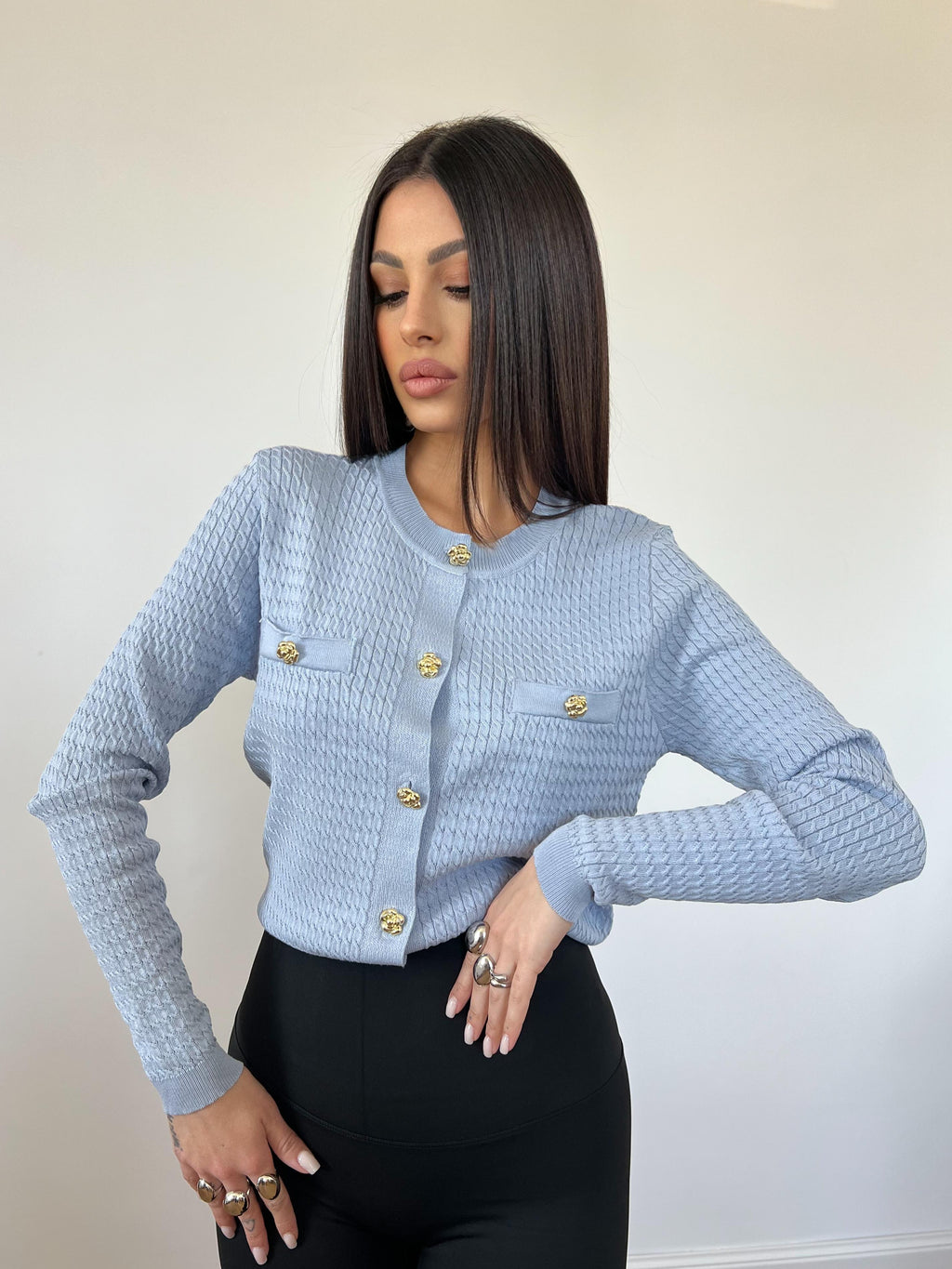 Cardigan Missy Azzurro