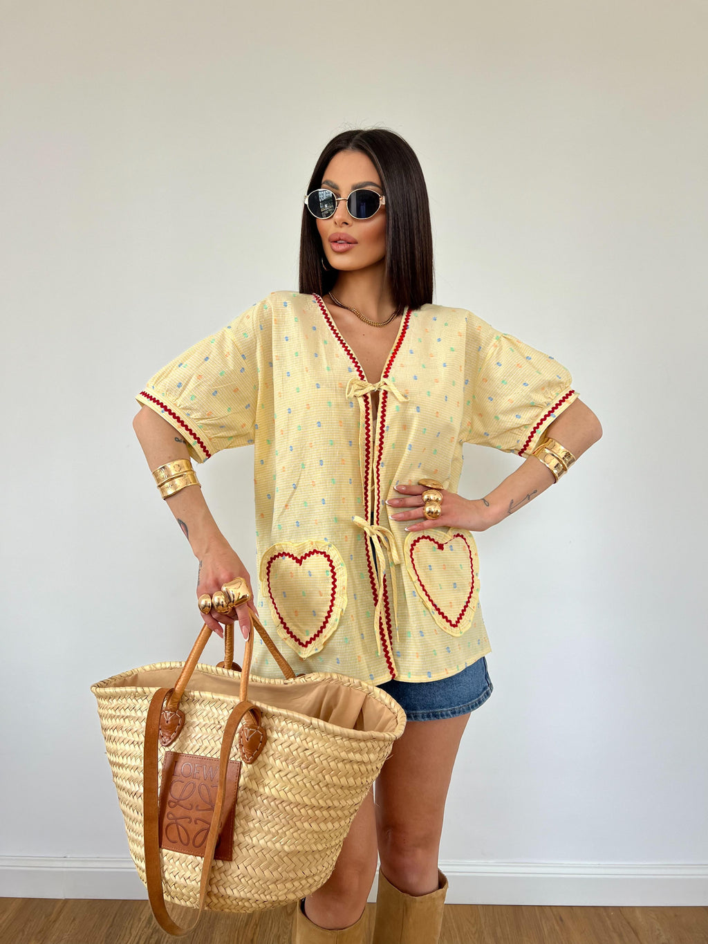 Camicia Amore Gialla