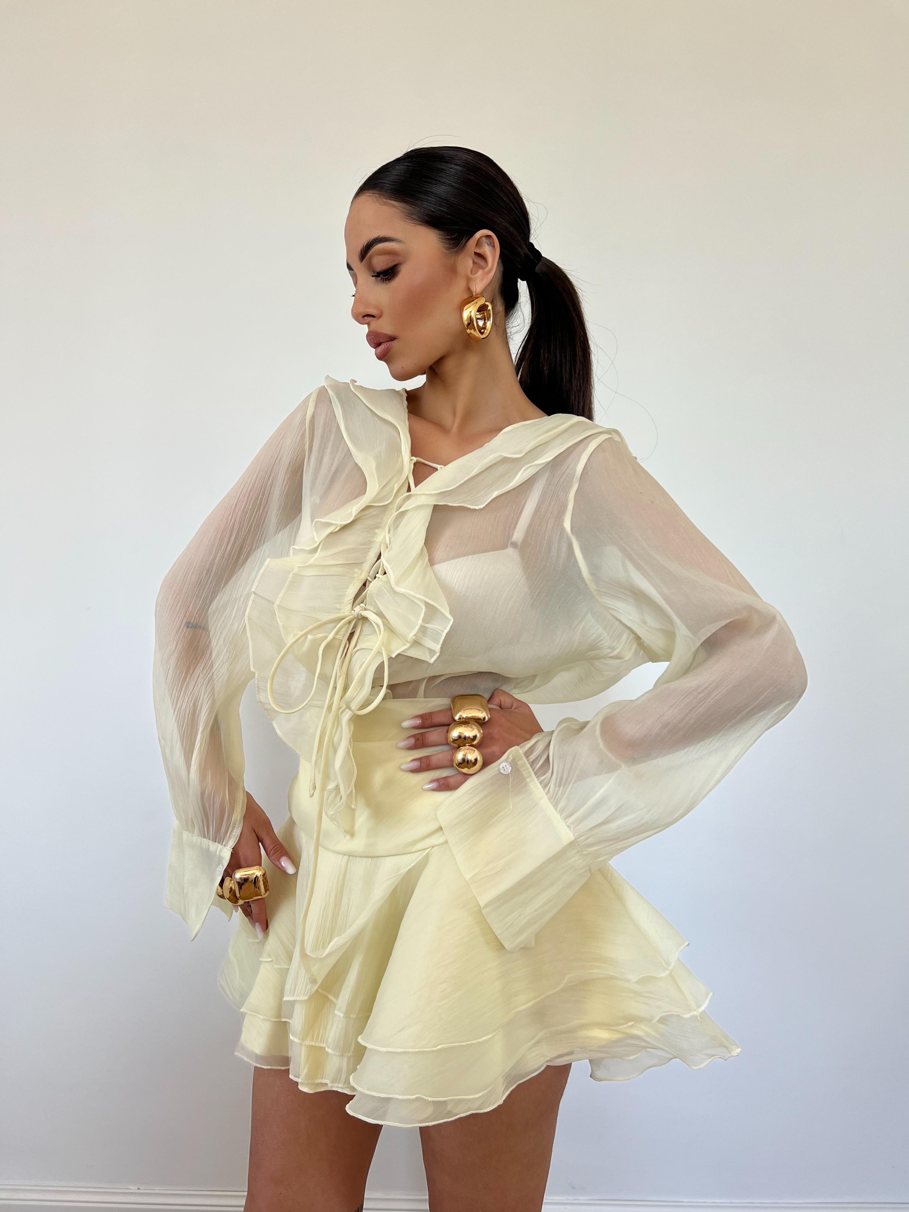 Coordinato Ginevre Giallo