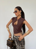 Maglia Samuray Marrone
