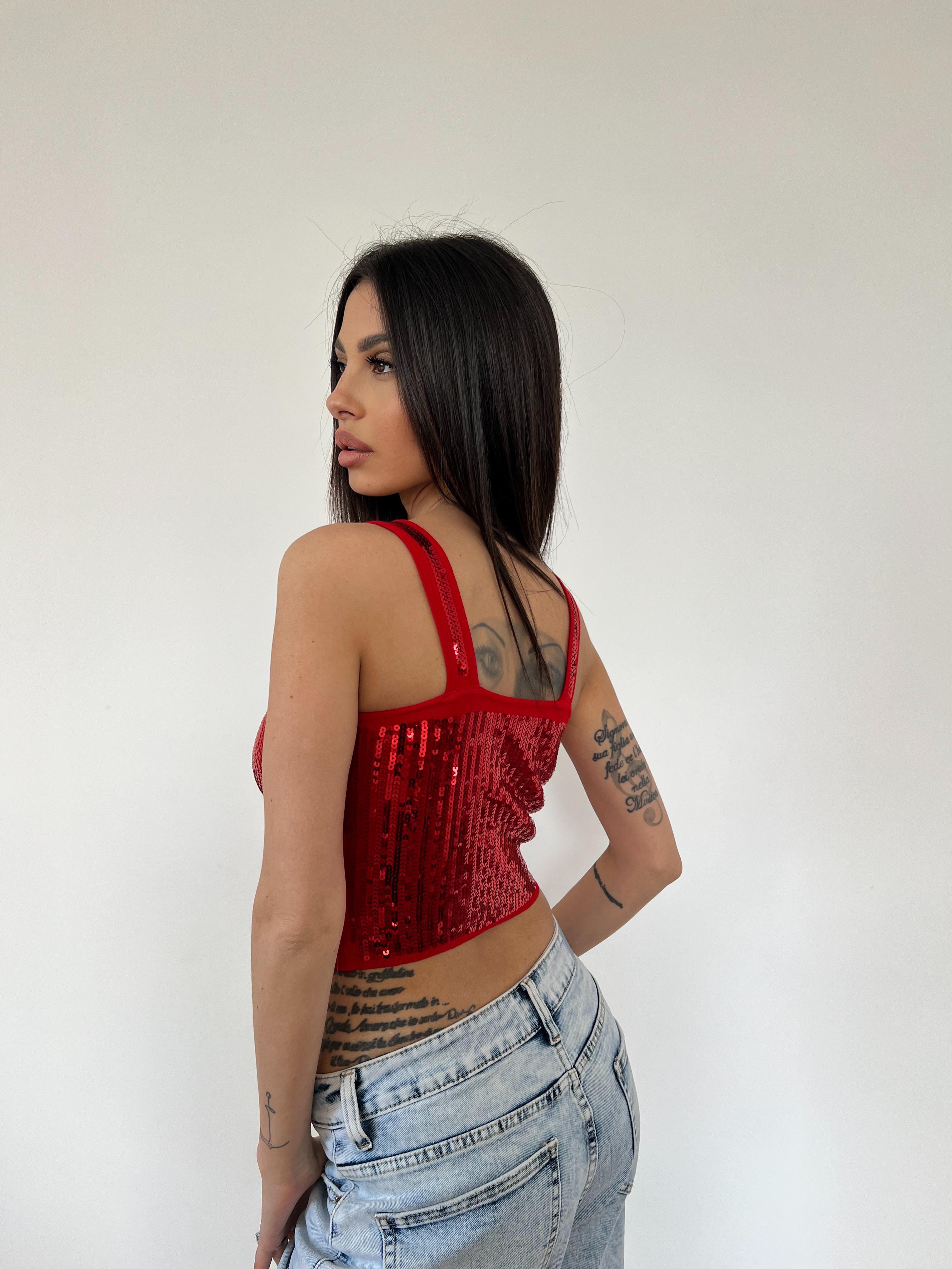 Top Glam Rosso